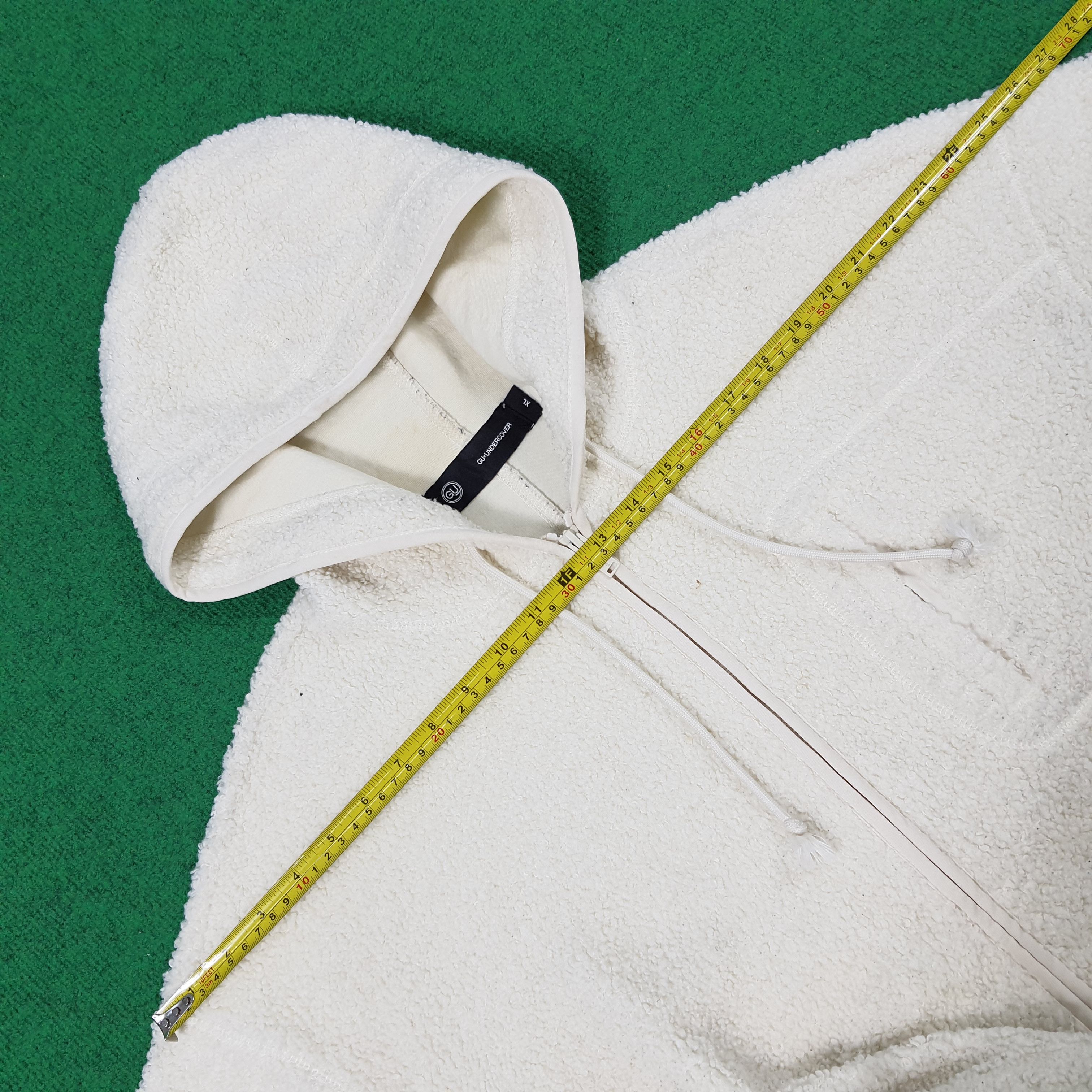 Japanese Brand × Undercover Vintage GU X Undercover Fleece Winter Jacket Size US XL / EU 56 / 4 - 9 Thumbnail