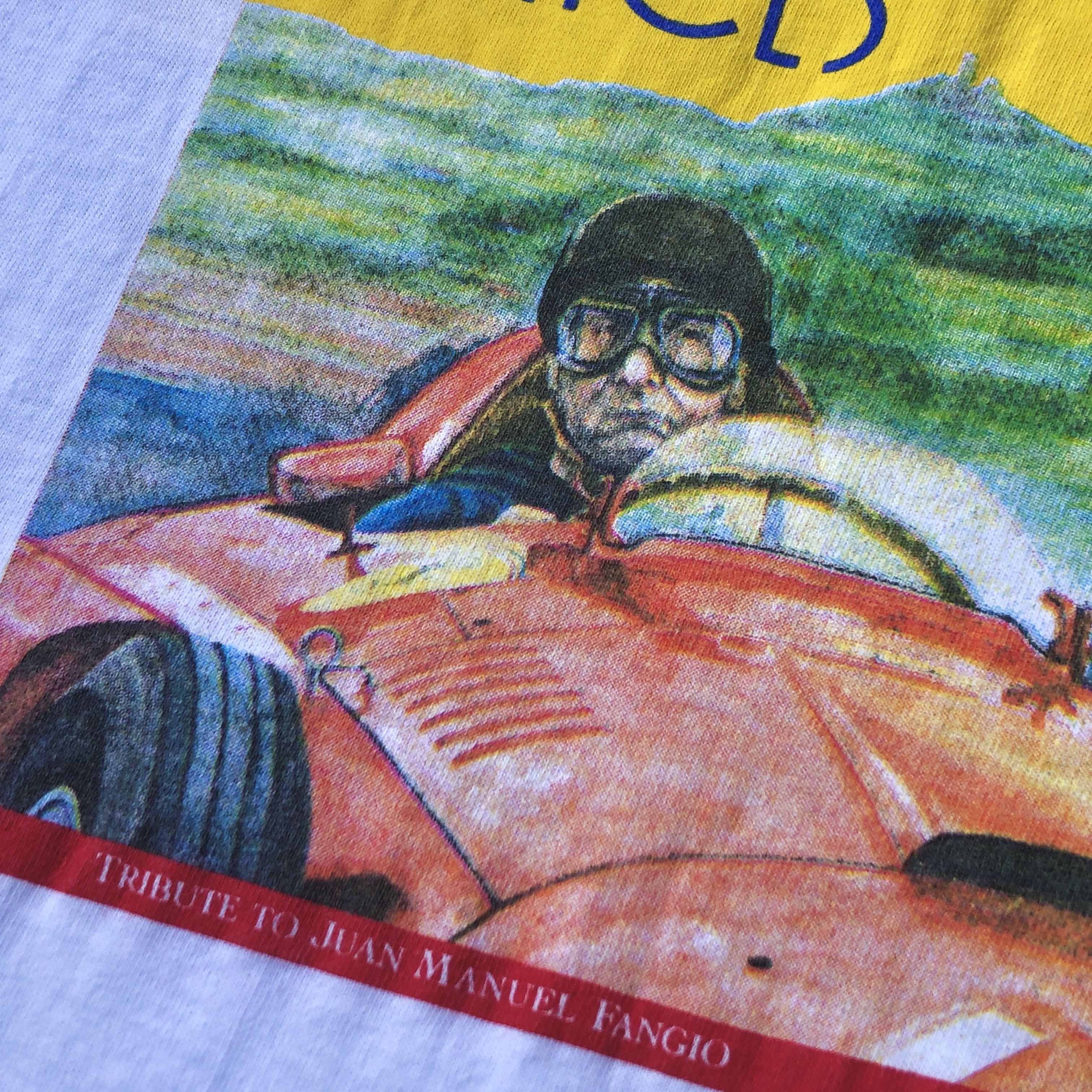 NASCAR Vintage 90s Monterey Historic Automobile Races T-shirt Size US XL / EU 56 / 4 - 6 Thumbnail