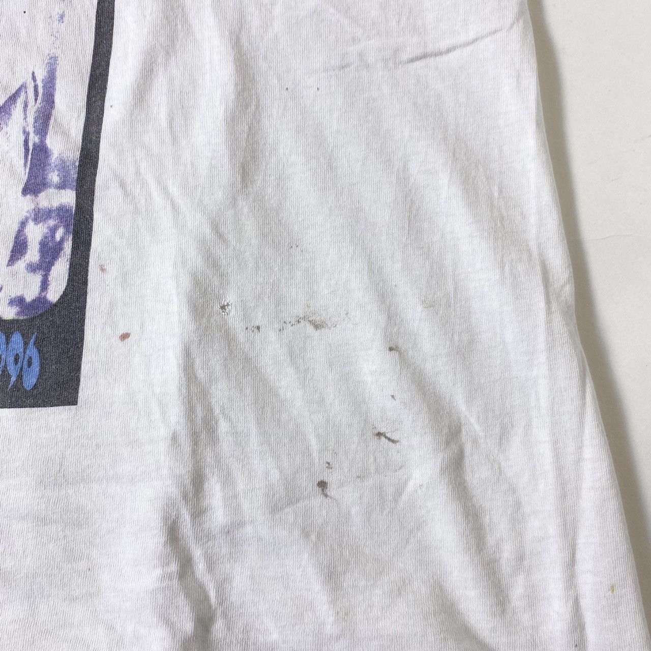 Band Tees × Japanese Brand × Vintage !RARE! VTG 90s Trashed PAUL WELLER Lazy Sunday Tee Size US XL / EU 56 / 4 - 7 Thumbnail