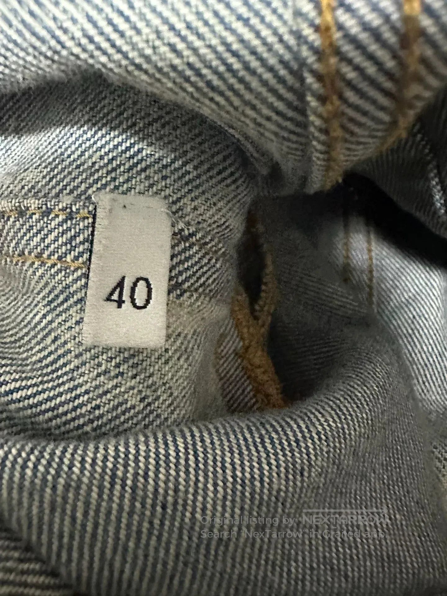 Gucci punk denim jacket with studs and tie. Size US M / EU 48-50 / 2 - 5 Thumbnail