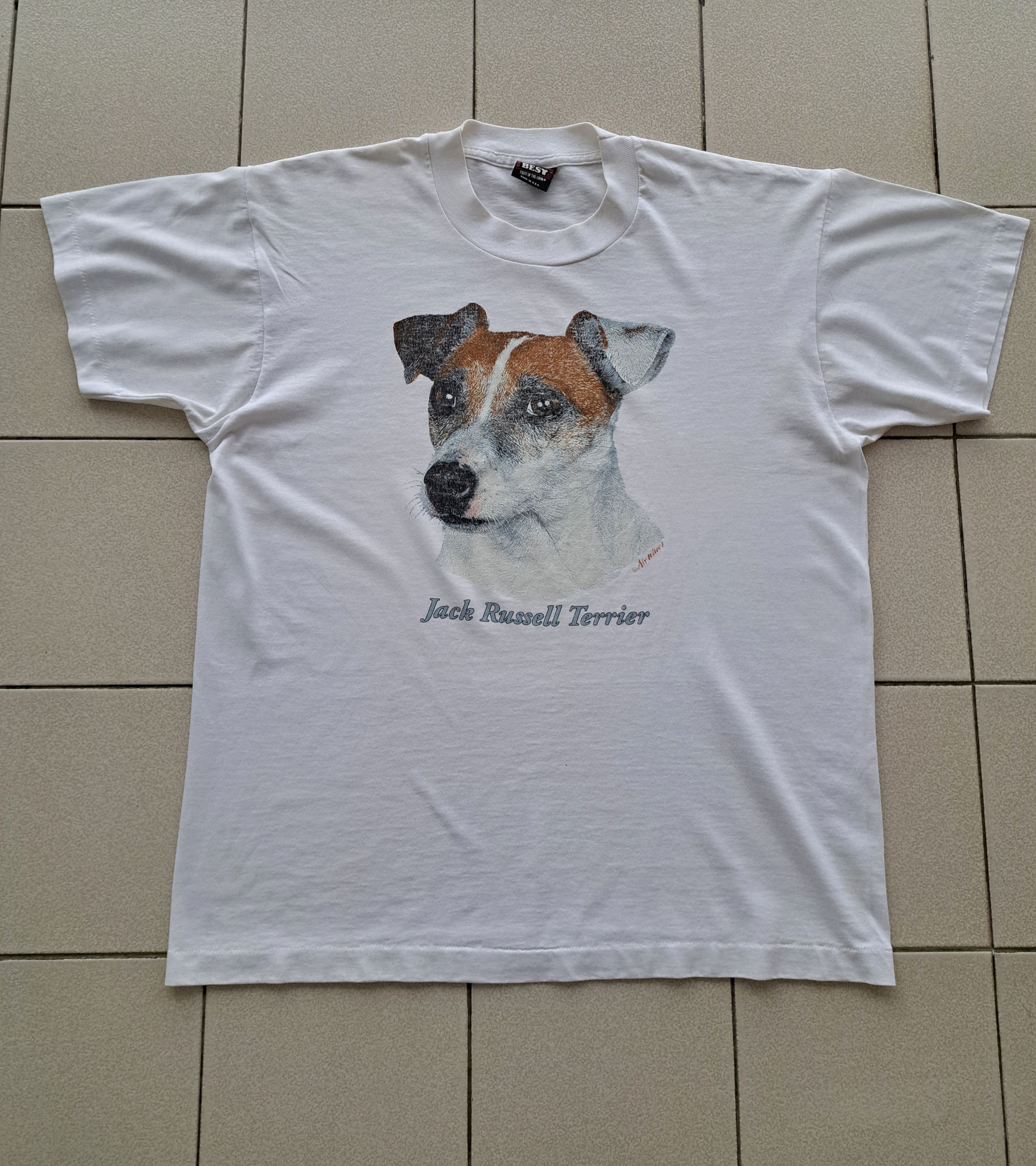 Vintage Vintage 90s Jack Russell Terrier Size US L / EU 52-54 / 3 - 1 Thumbnail