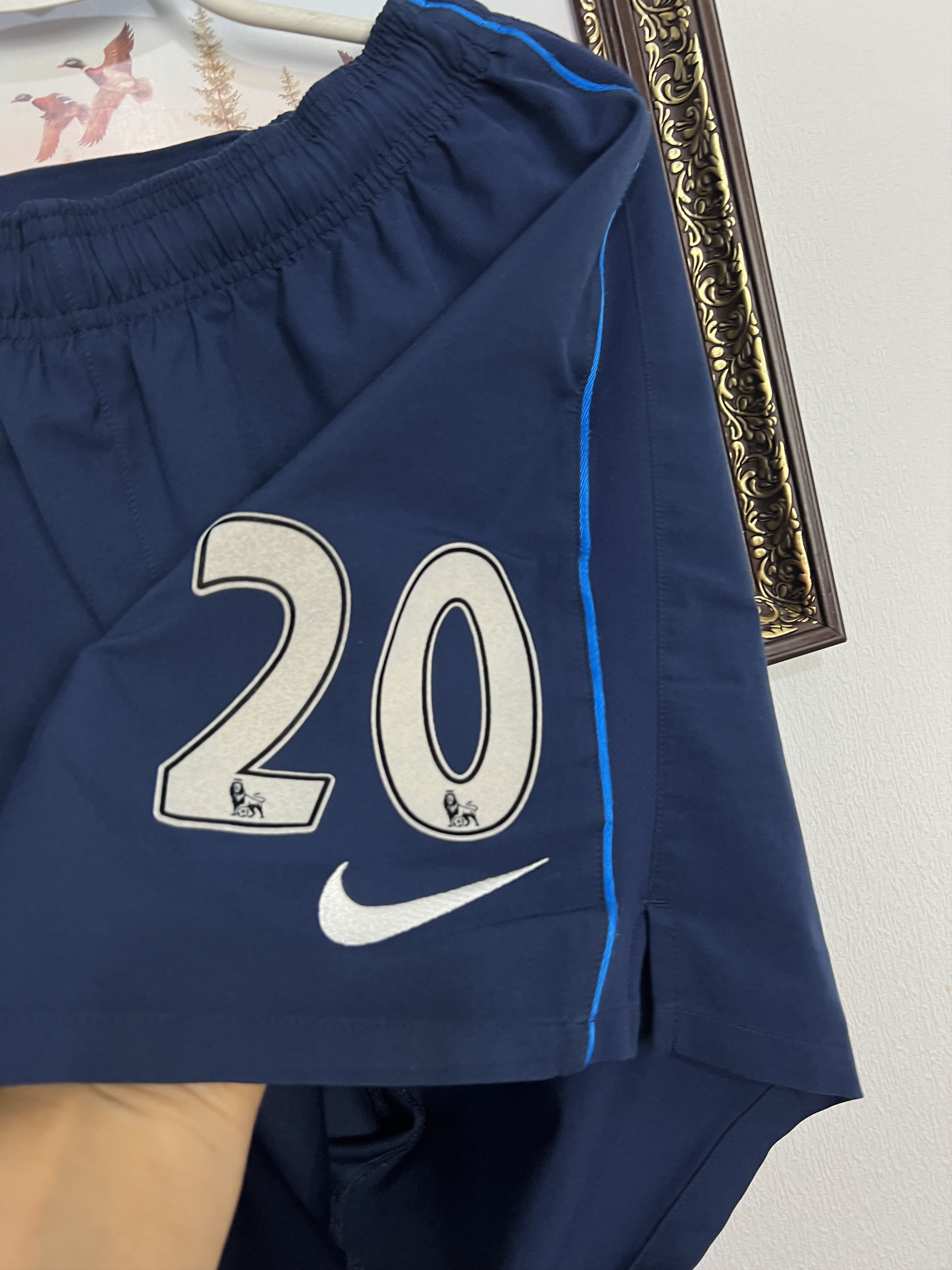 Nike Vintage Arsenal Football Shorts #20 Djourou Player Issue Size US 34 / EU 50 - 5 Thumbnail
