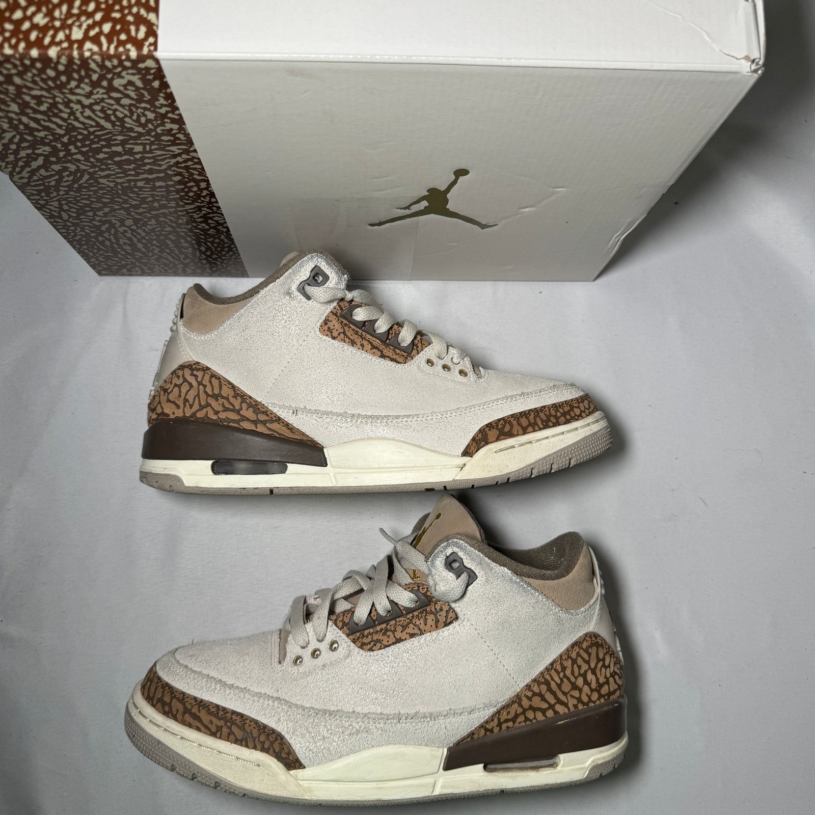 Jordan Brand × Nike Size 8.5 - Nike Air Jordan 3 Retro Palomino Men's Shoes Size US 8.5 / EU 41-42 - 2 Thumbnail