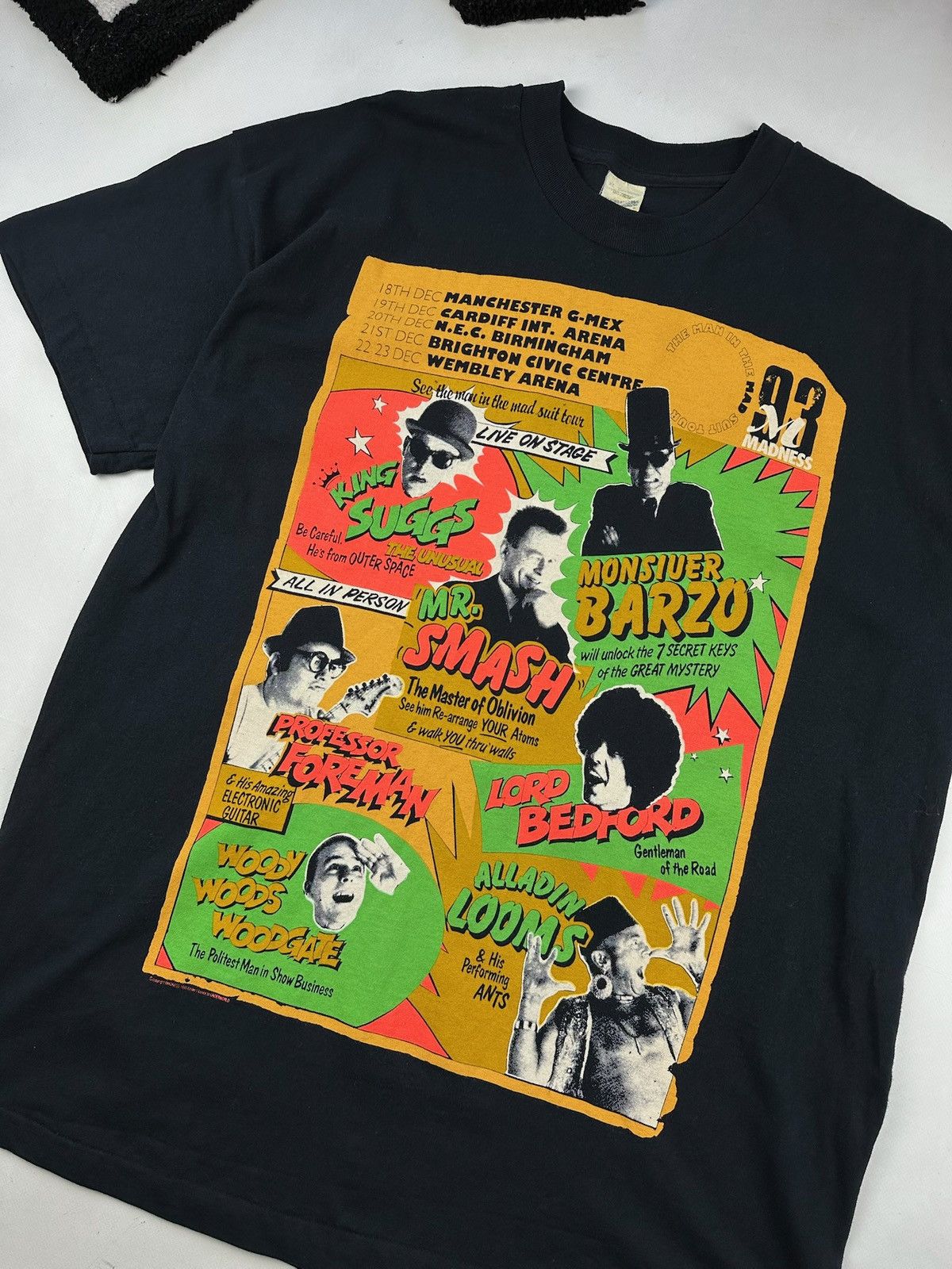 Band Tees × Vintage Vintage 90s MADNESS tee band Ska Tour Tshirt Size US XL / EU 56 / 4 - 4 Thumbnail