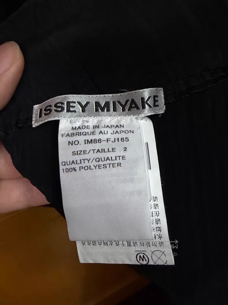 Issey Miyake Issey Miyake Black Long-Sleeve Top Size M / US 6-8 / IT 42-44 - 2 Thumbnail