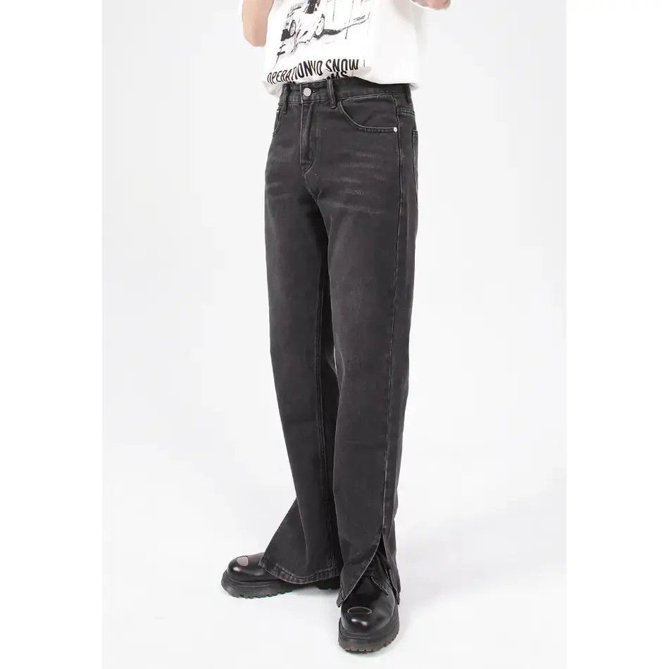 Japanese Brand Retro loose straight leg casual jeans Size US 32 / EU 48 - 6 Thumbnail