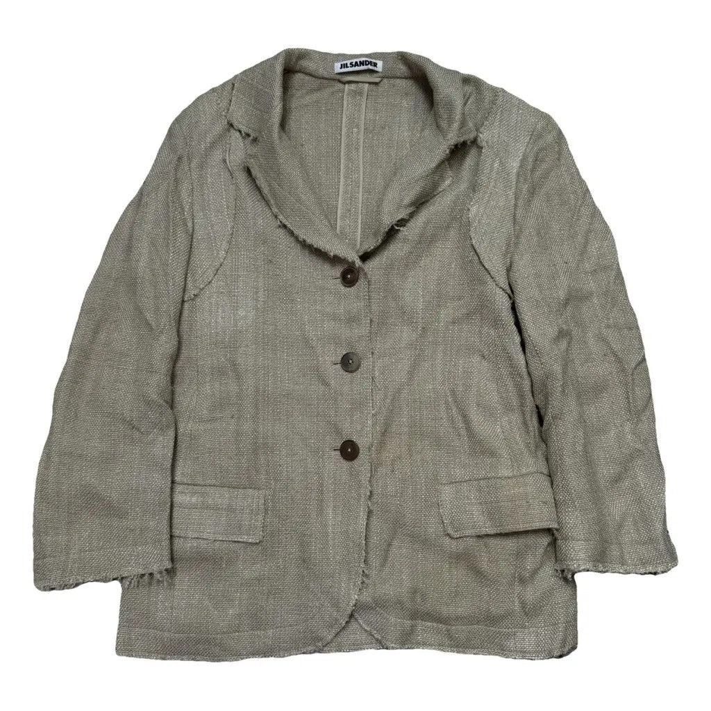Jil Sander Jil Sander Suit Jacket Beige Size 36 Size XS / US 0-2 / IT 36-38 - 1 Thumbnail