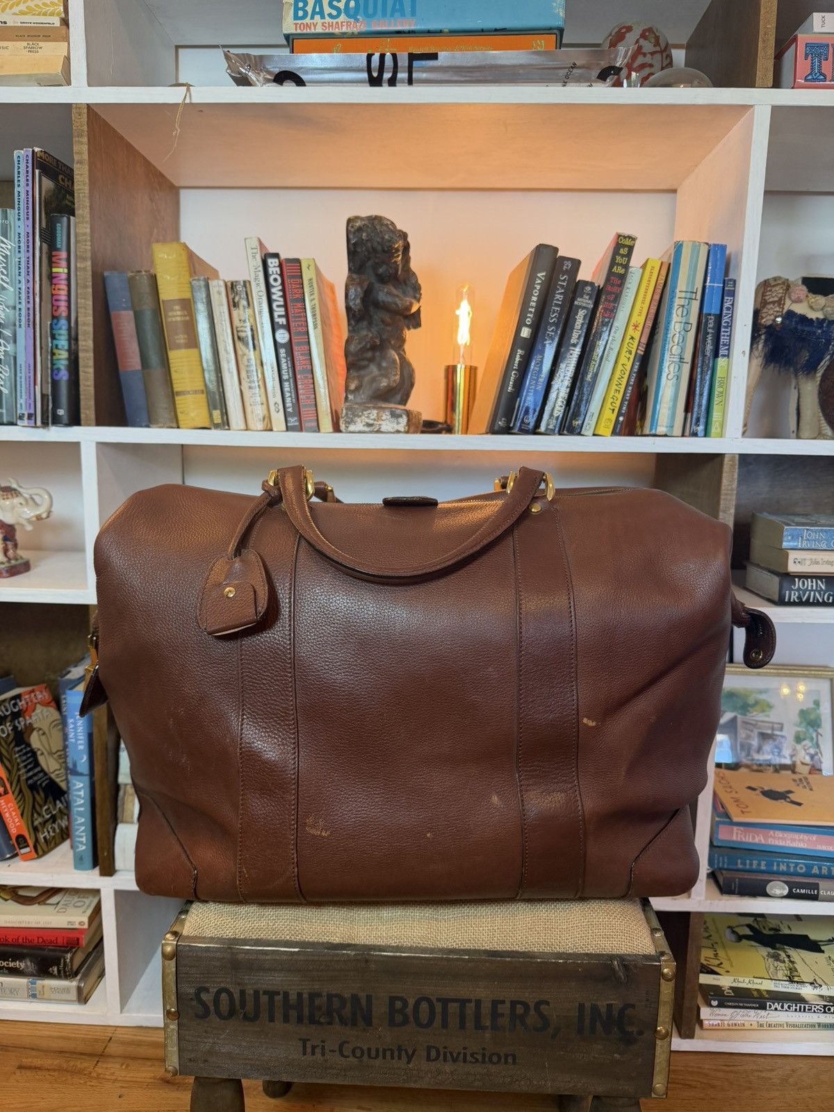 Brioni Brioni Leather Duffel Size ONE SIZE - 1 Thumbnail