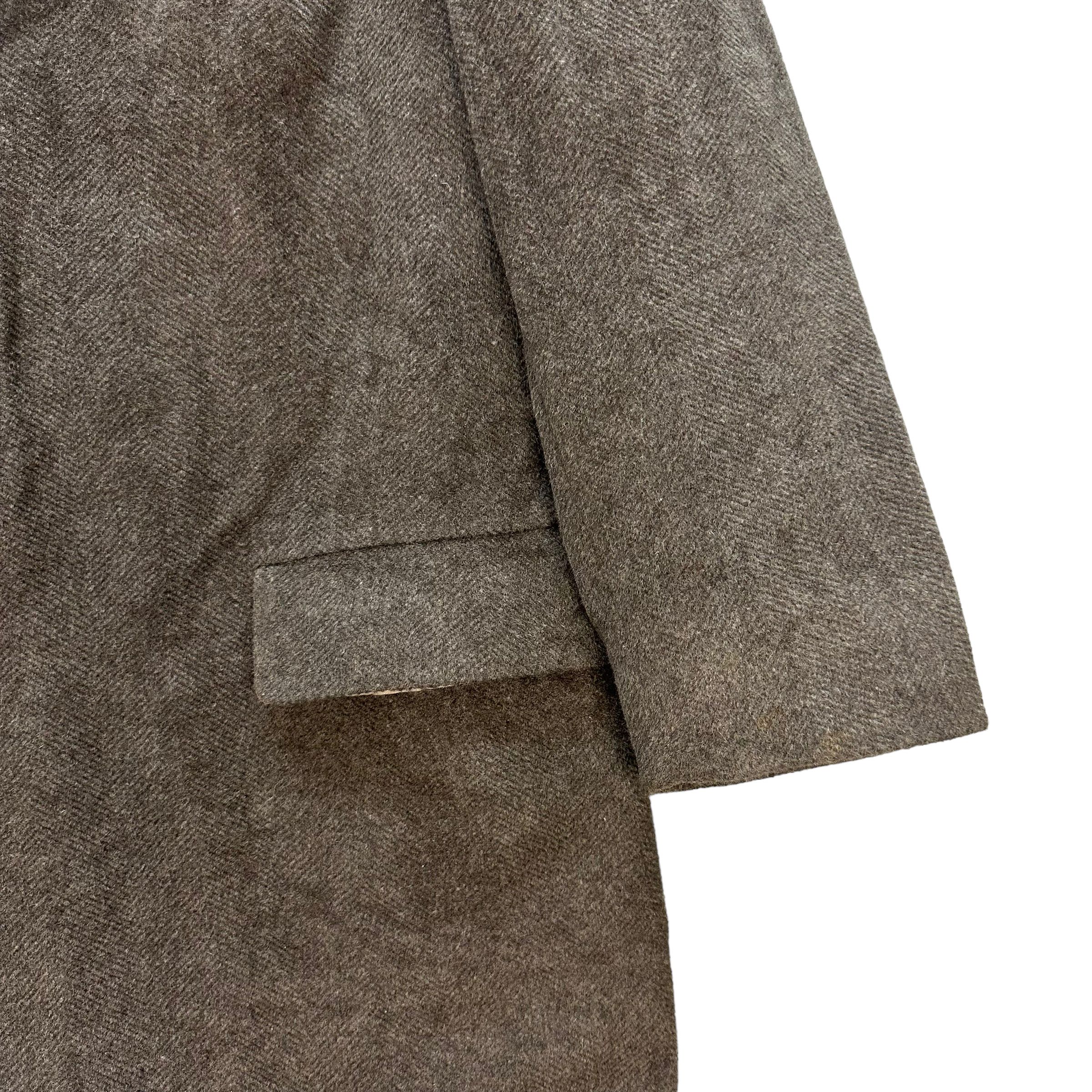 Burberry VINTAGE 90's BURBERRYS' WOOL OVERCOAT JACKET #8387-006 Size US L / EU 52-54 / 3 - 6 Thumbnail