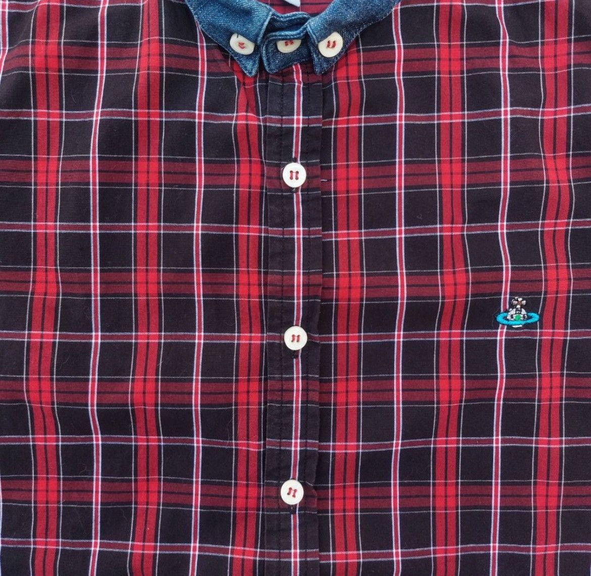 Vivienne Westwood Vivienne Westwood Small Logo Longsleeve Shirt Size US M / EU 48-50 / 2 - 2 Thumbnail