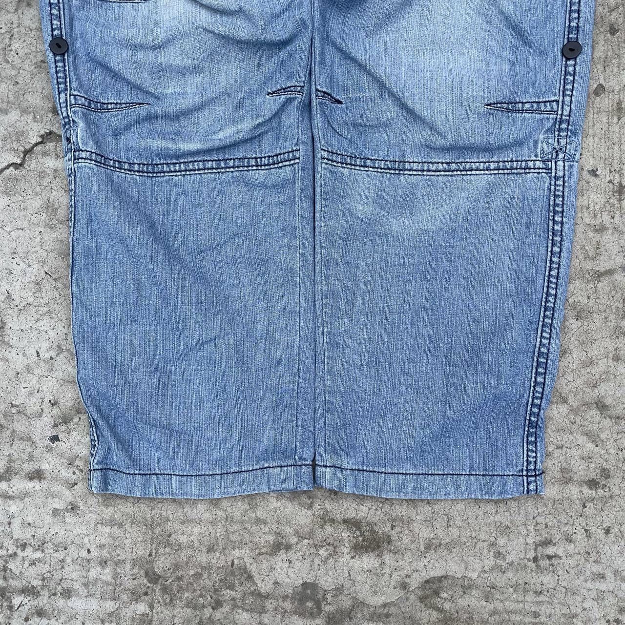 Le Grande Bleu (L.G.B.) Vintage Japanese Style GDSLS Crazy Fit Jeans Double Knee Size US 32 / EU 48 - 5 Thumbnail