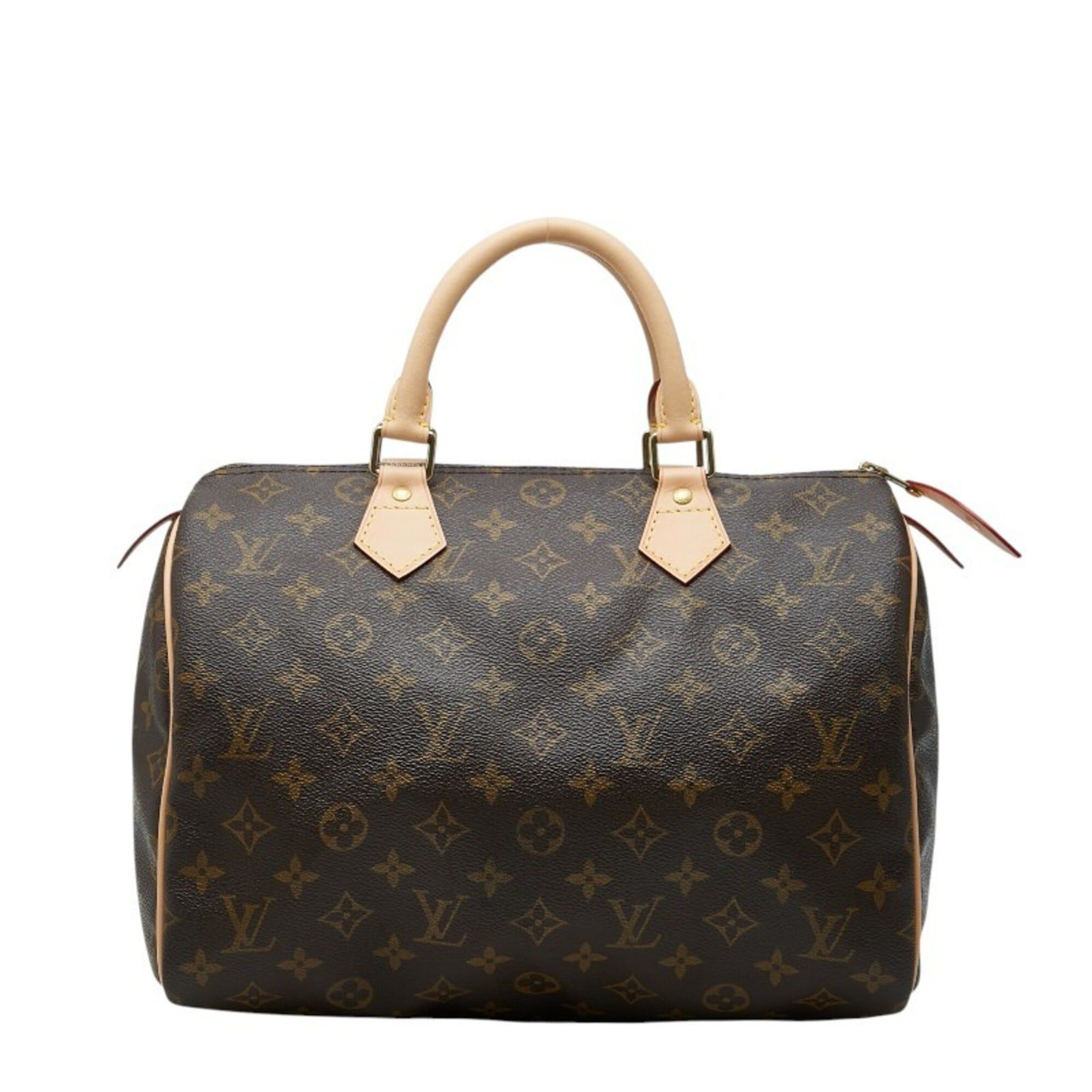 Louis Vuitton Louis Vuitton Monogram Speedy 30 (Old Model) Handbag Mini Boston Bag M41526 Brown Leather Women's LOUIS VUITTON Size ONE SIZE - 1 Thumbnail