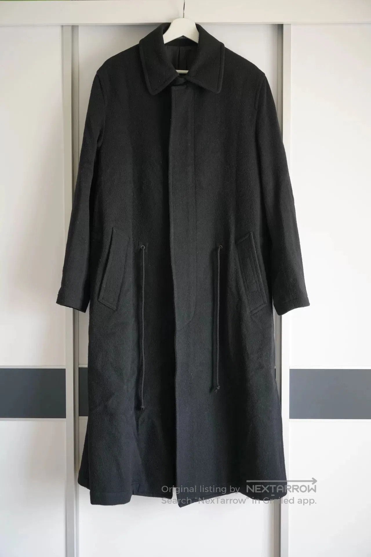 Yohji Yamamoto yohji yamamoto wool zip drawstring coat. Size US S / EU 44-46 / 1 - 1 Thumbnail