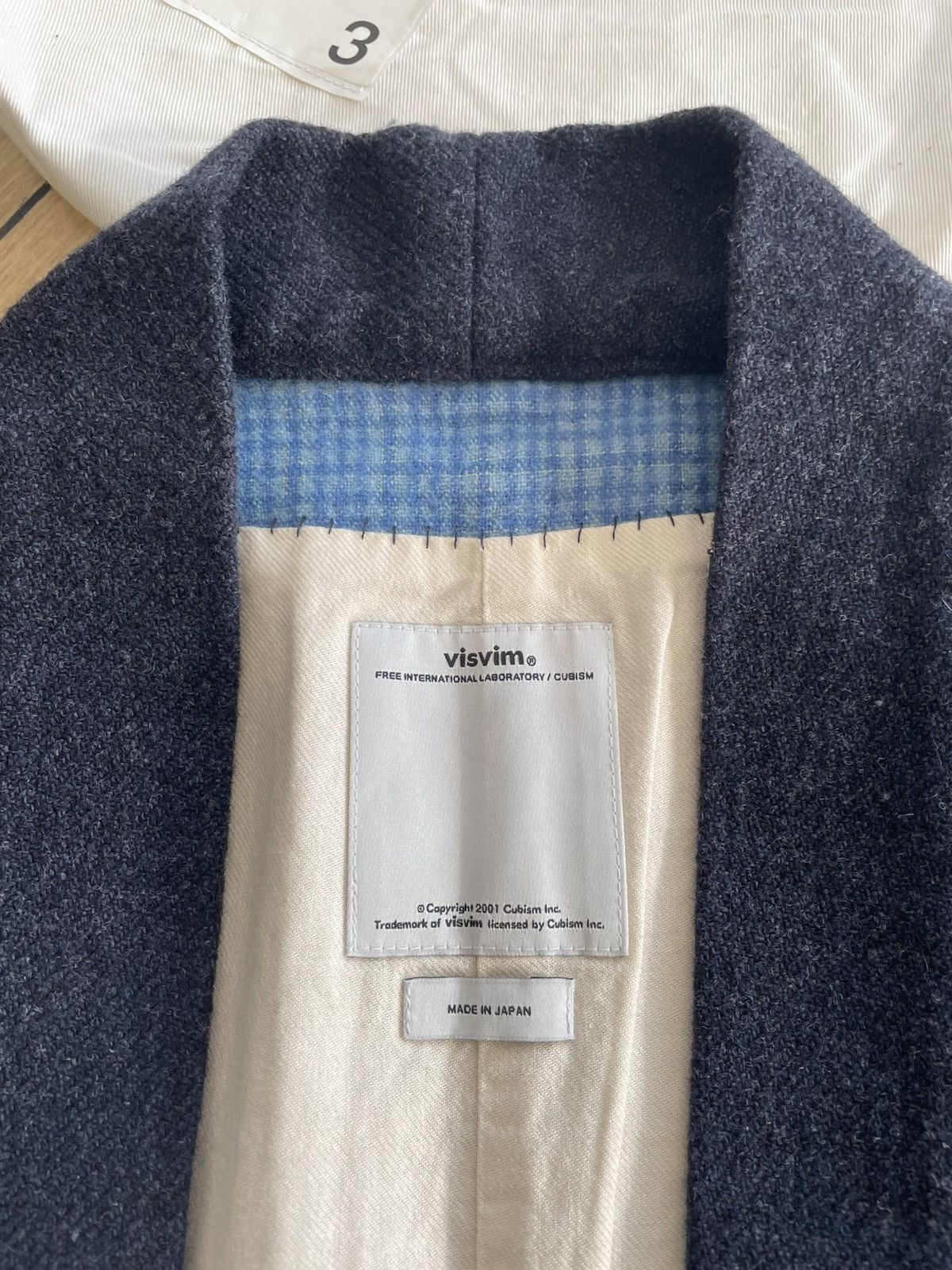 Visvim Visvim Sanjuro Jacket Mil Twill navy Size US M / EU 48-50 / 2 - 4 Thumbnail