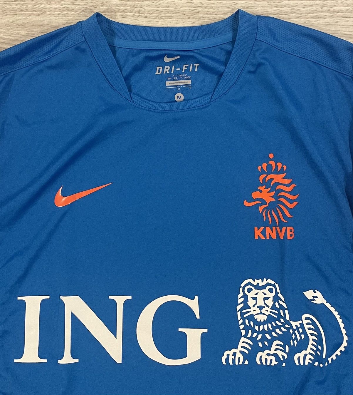 Nike Nike 2012/13 Holland Netherlands Soccer Jersey Men’s Medium Size US M / EU 48-50 / 2 - 2 Thumbnail