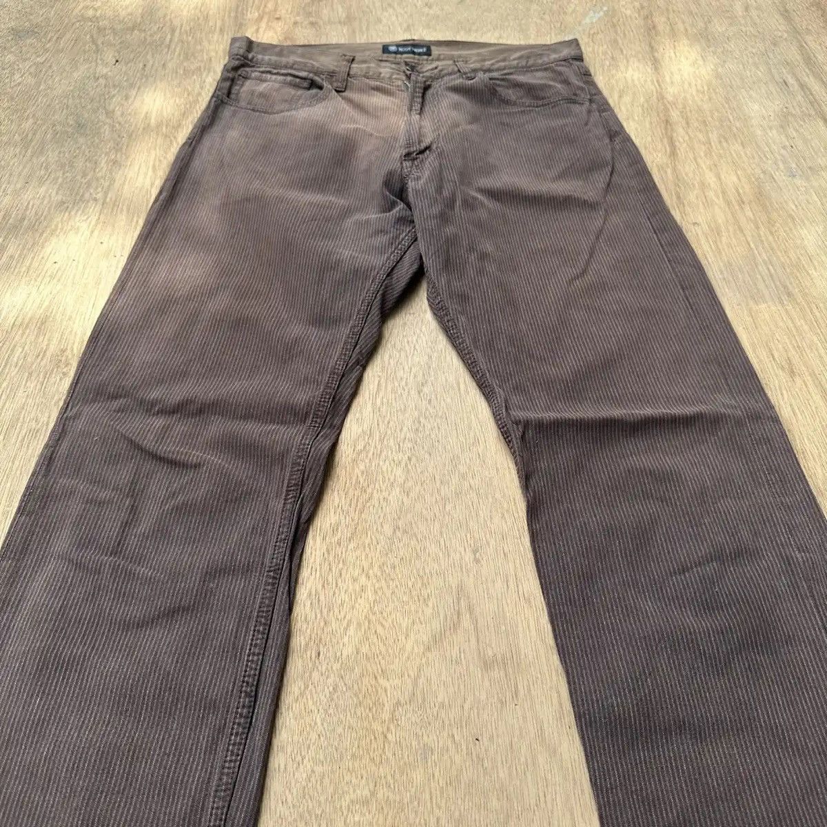 Roots JAPANESE ROOT THREE STRIPED FADED TROUSERS 5-POCKET PANT W30 Size US 30 / EU 46 - 2 Thumbnail