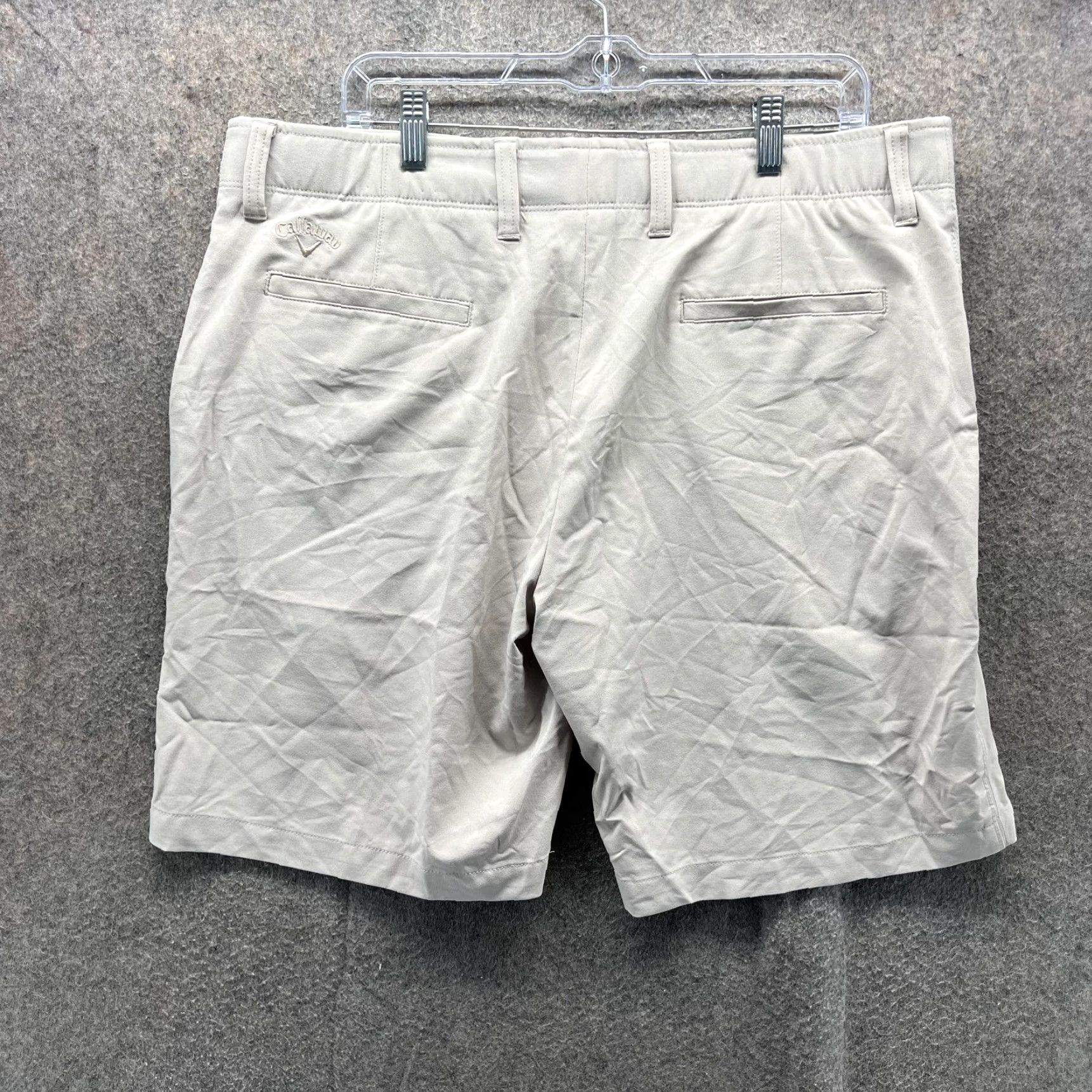 Callaway Callaway Shorts Mens 38 Beige Chino Golf Stretch Performance Flat Front Size US 38 / EU 54 - 2 Thumbnail