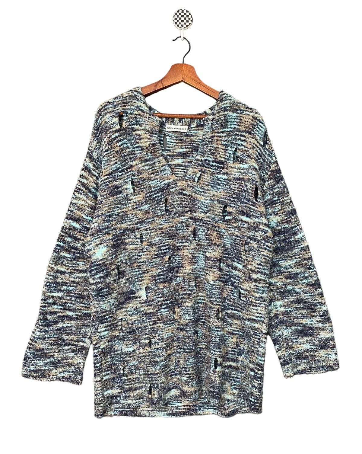 Vintage Brand Issey Miyake Men Wool Knitwear 1990s