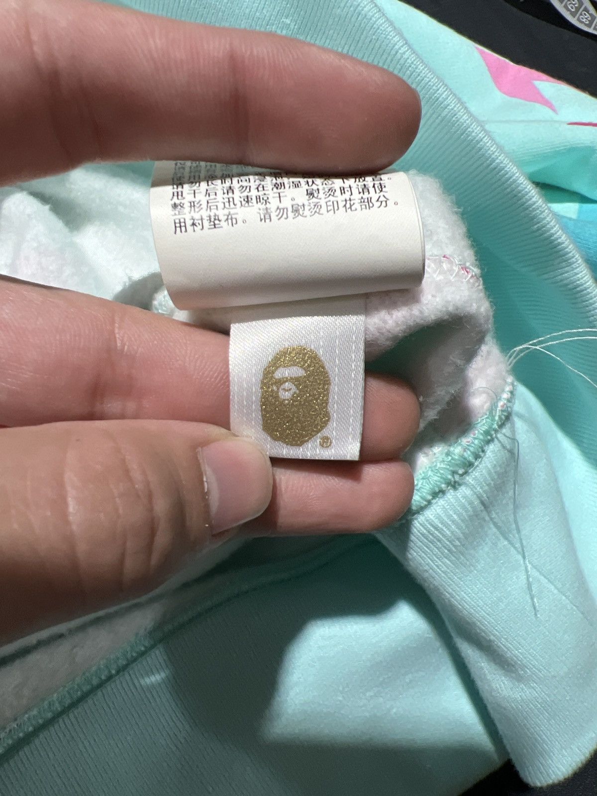 Bape BAPE Sta Pattern Hoodie Size US XXL / EU 58 / 5 - 7 Thumbnail