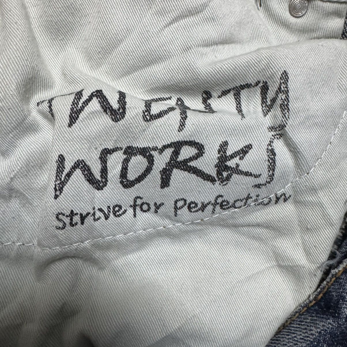 Vintage Twenty Work Japan Denim Rider Cargo Pants Size US 33 - 20 Thumbnail