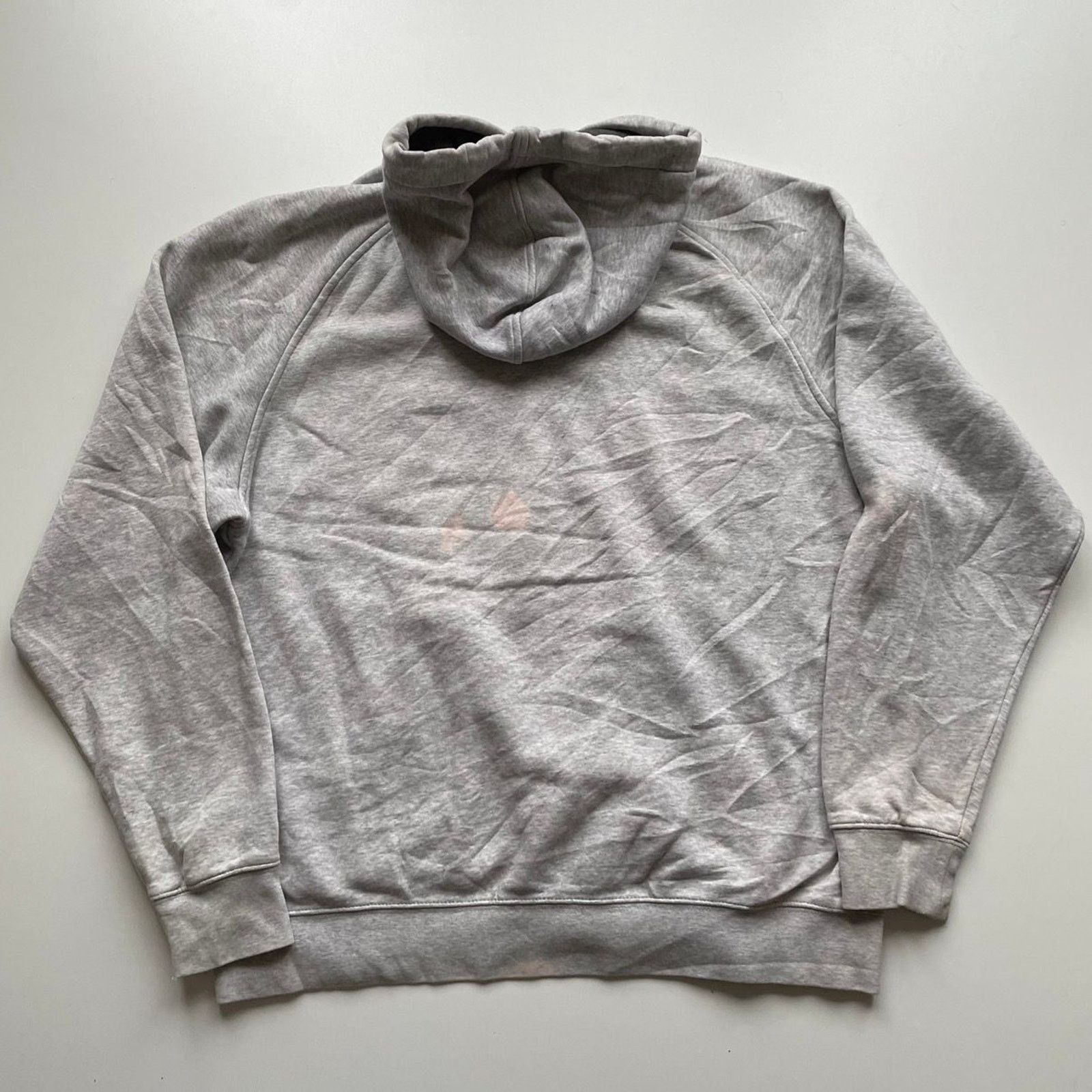 Nike × Vintage Vintage Y2K Nike Hoodie Size XL Gray Embroidered Swoosh Rare Size US XL / EU 56 / 4 - 3 Thumbnail
