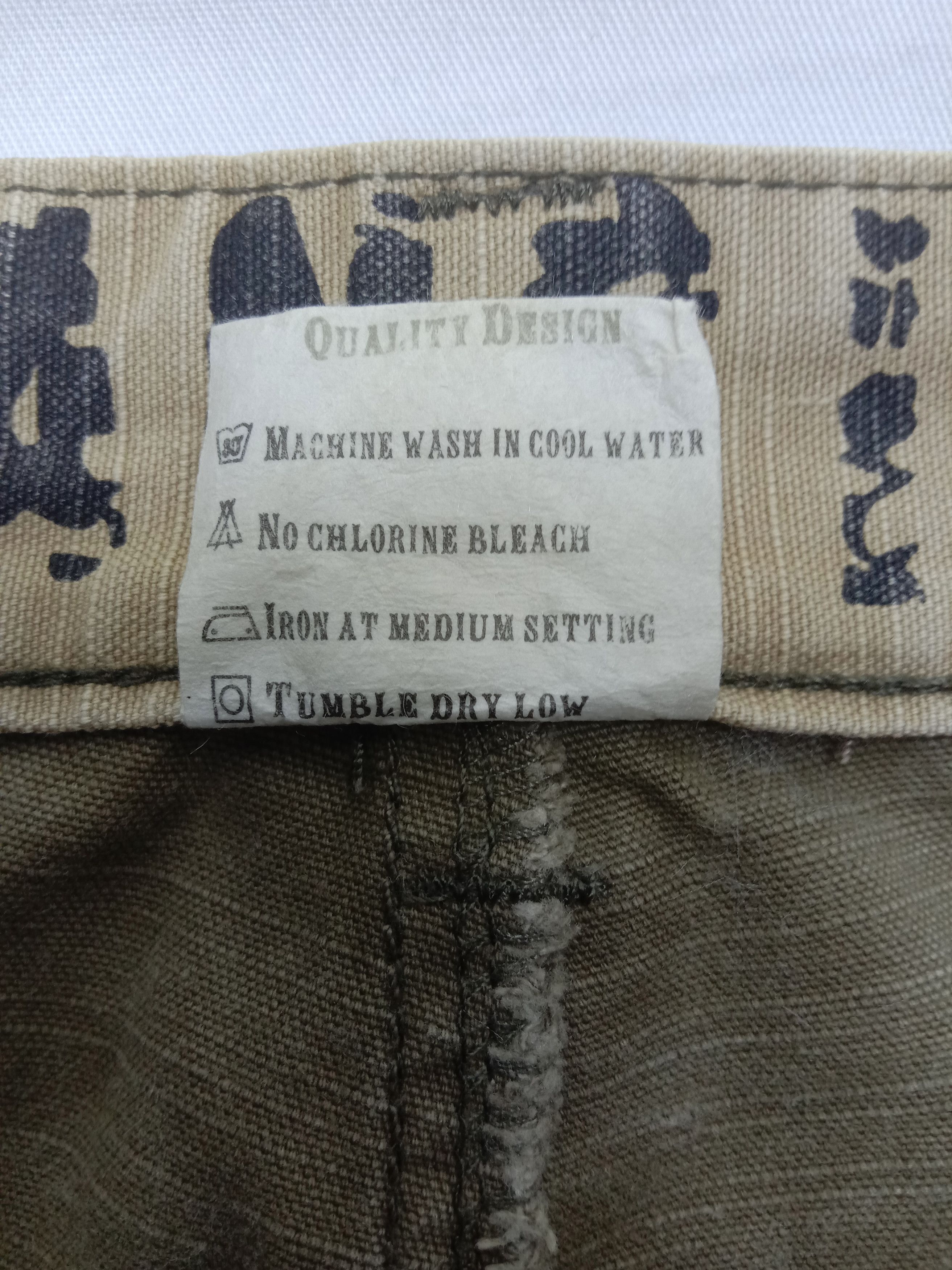 Japanese Brand Vintage Japanese Bondage Multi Pocket Tactical Cargo Pants Size US 30 / EU 46 - 12 Thumbnail