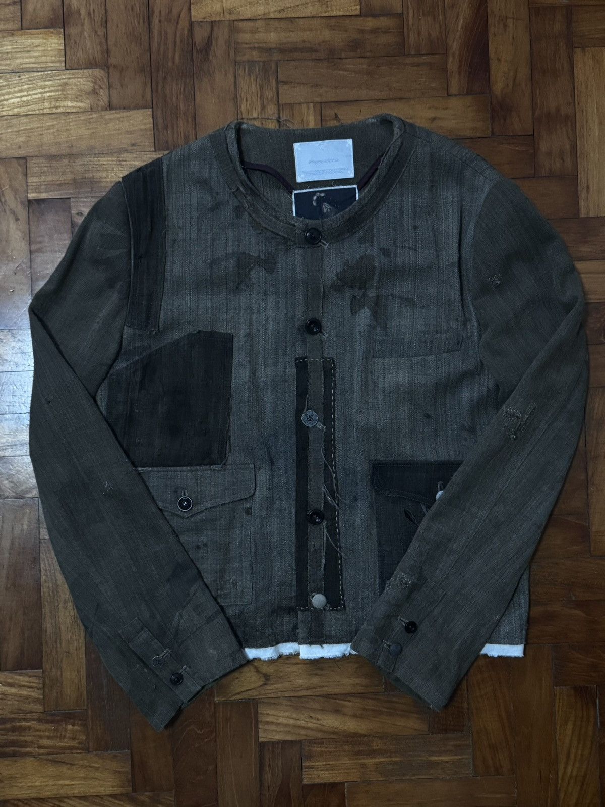 Professor.E Professor.E "Forgotten Materials" Residual silk jacket Size US M / EU 48-50 / 2 - 1 Thumbnail