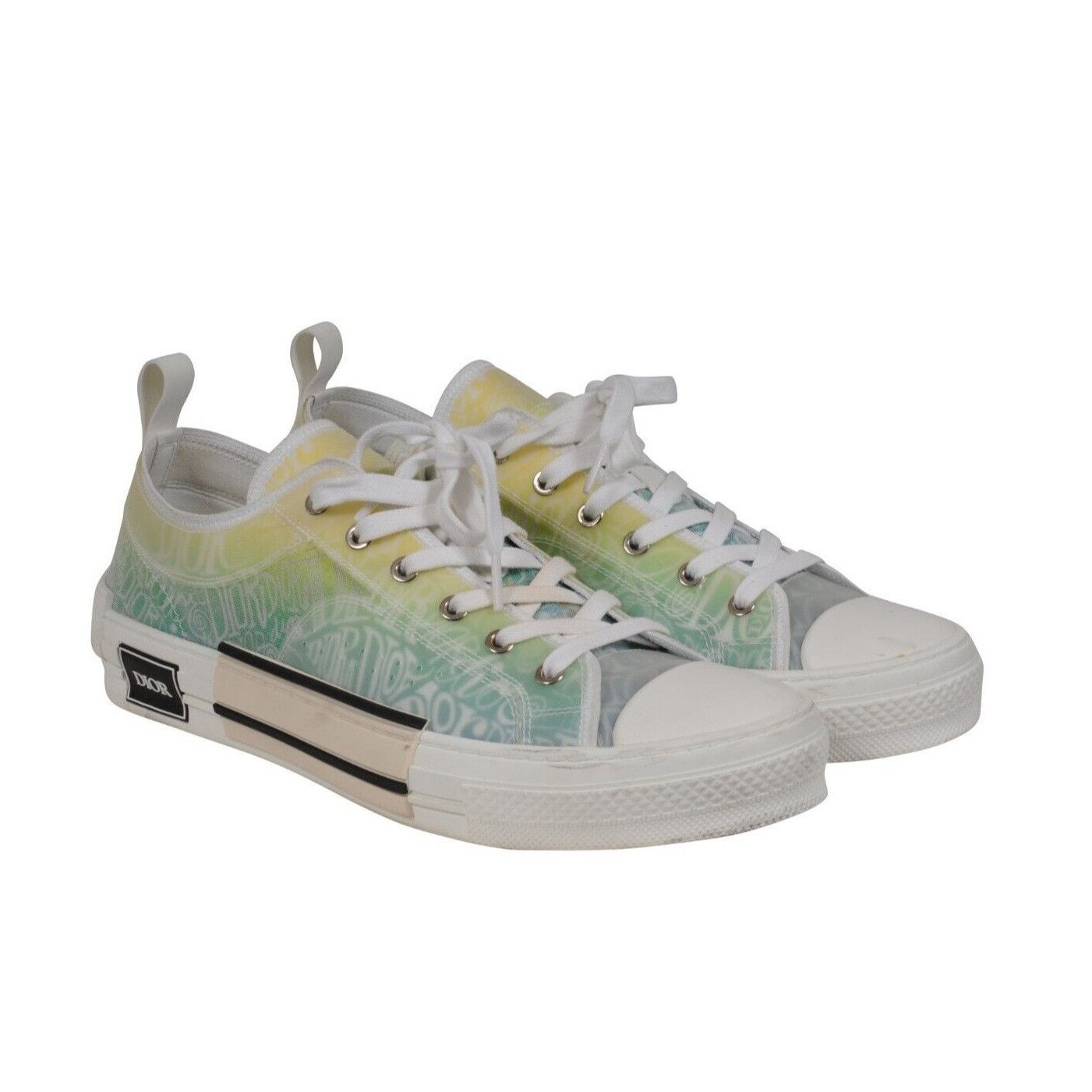 Dior SHAWN Stussy B23 Low Top Oblique Logo Sneaker Size US 12 / EU 45 - 13 Thumbnail
