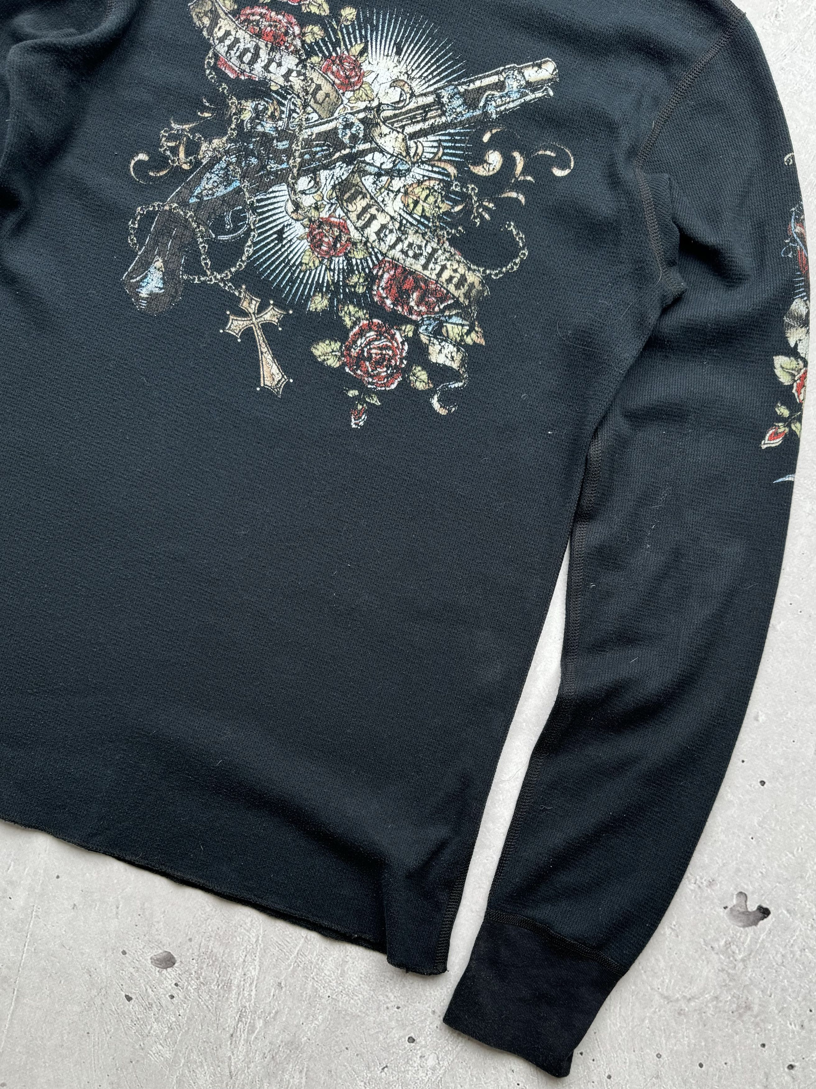 Japanese Brand × Vintage Vintage Printed Long Sleeve Size US M / EU 48-50 / 2 - 7 Thumbnail