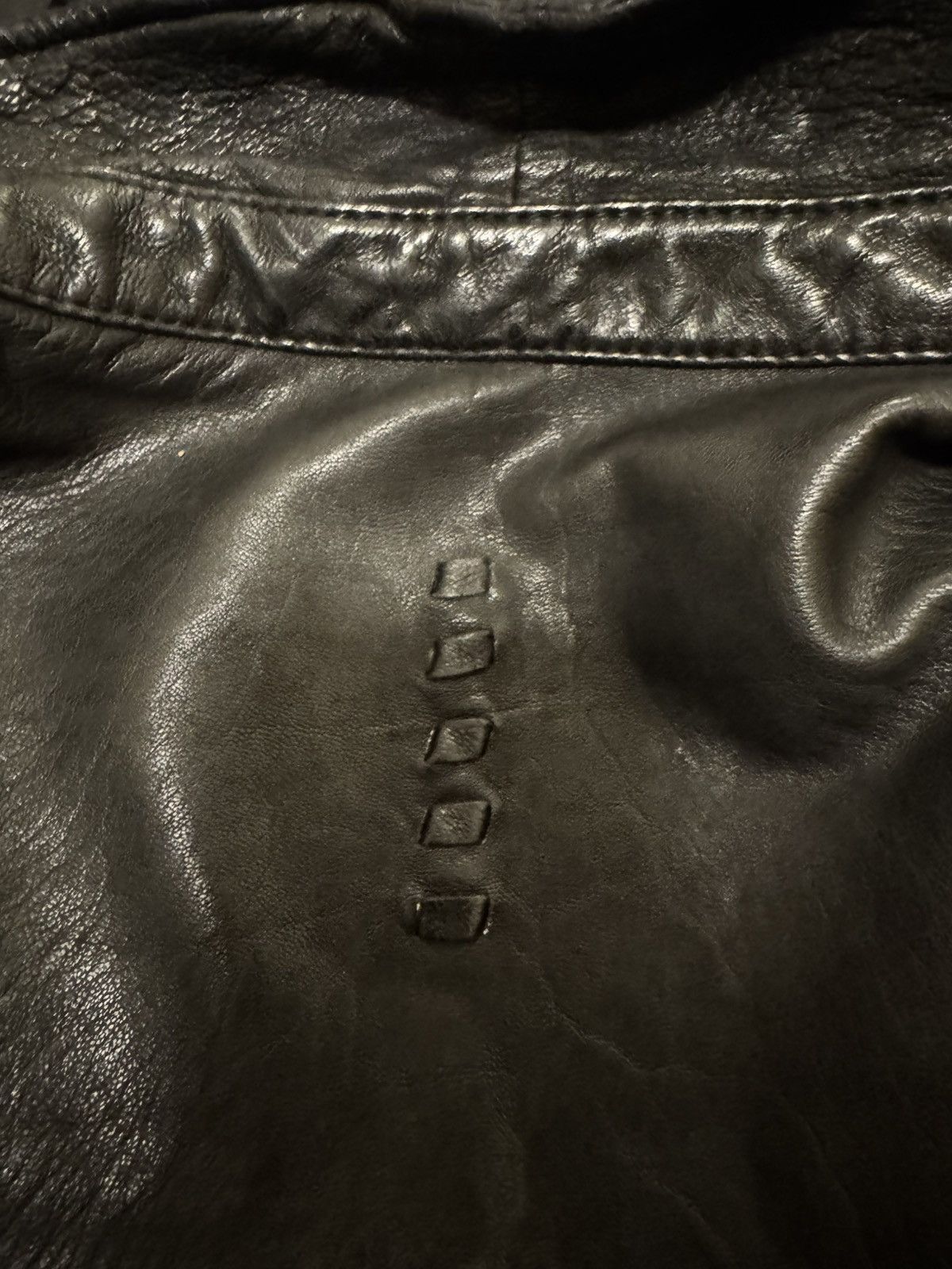 Gypsy Gypsy Vintage Rare Black Leather Jacket Size US S / EU 44-46 / 1 - 13 Thumbnail