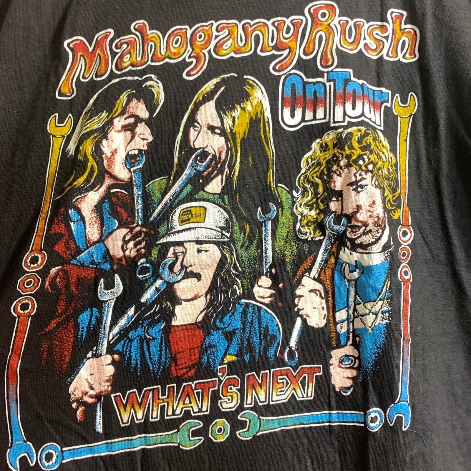 Vintage 1980 FRANK MARINO & MAHOGANY RUSH What’s Next tee shirt XL Size US XL / EU 56 / 4 - 1 Thumbnail