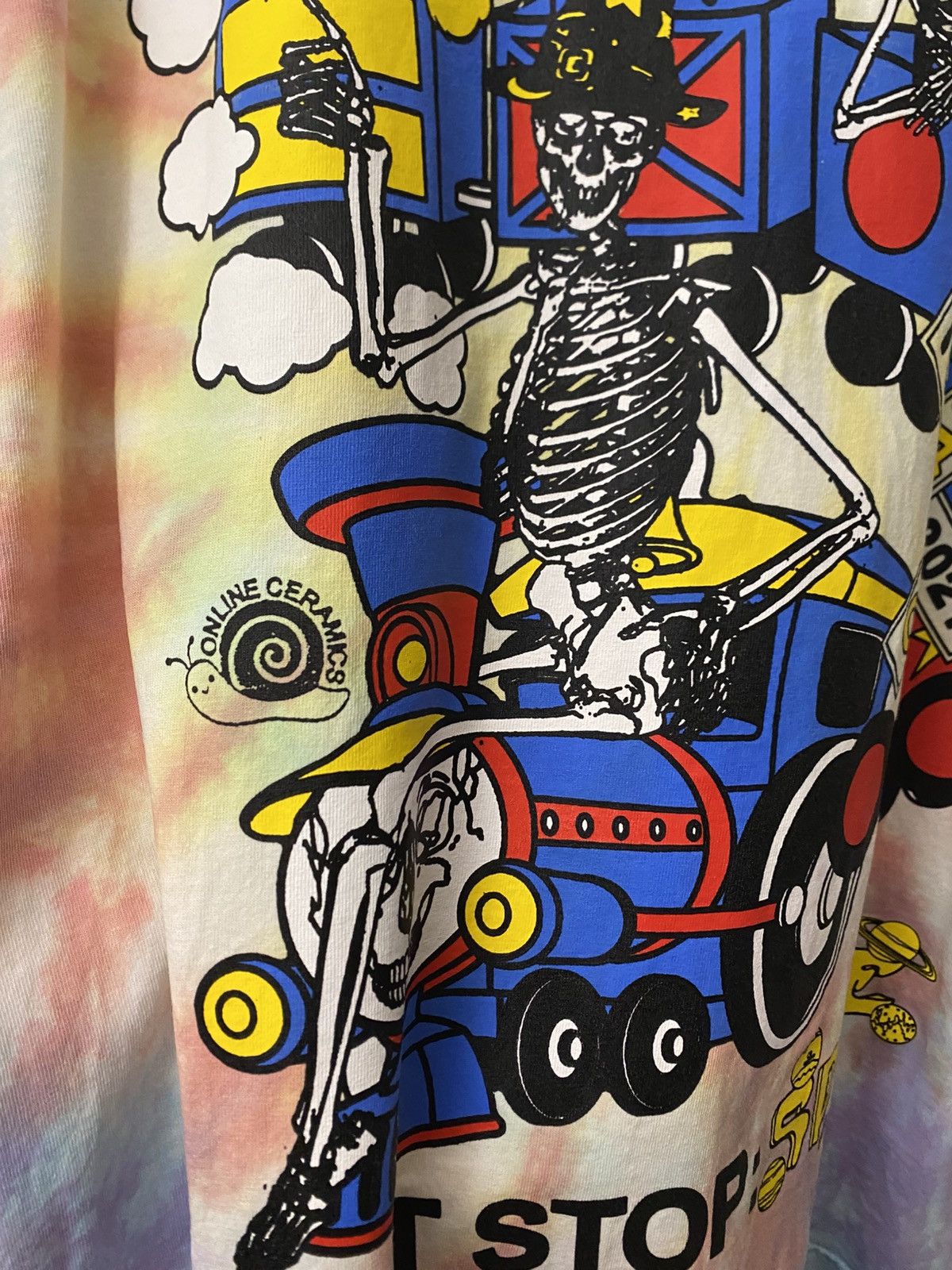 Online Ceramics Online Ceramics Tour Tee Tie Dye Size US XL / EU 56 / 4 - 6 Thumbnail
