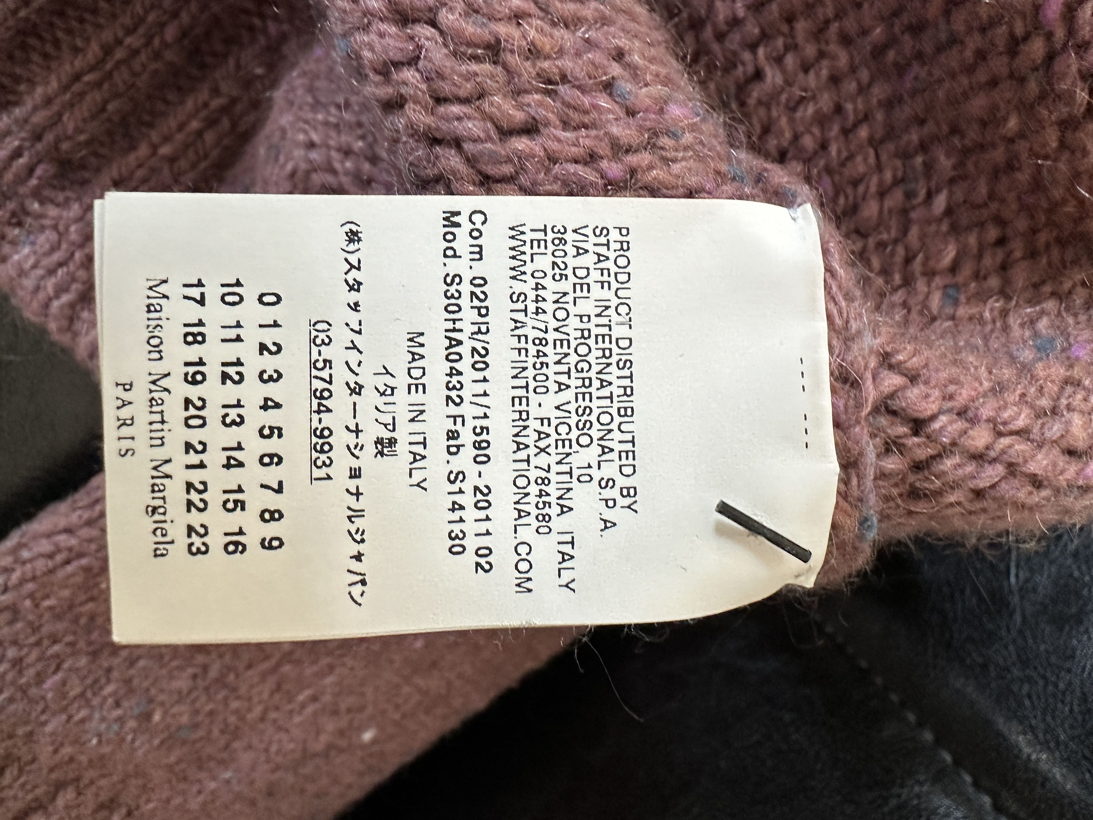 Maison Margiela Maison Margiela Wool/Mohair Knit Turtleneck Size US S / EU 44-46 / 1 - 8 Thumbnail