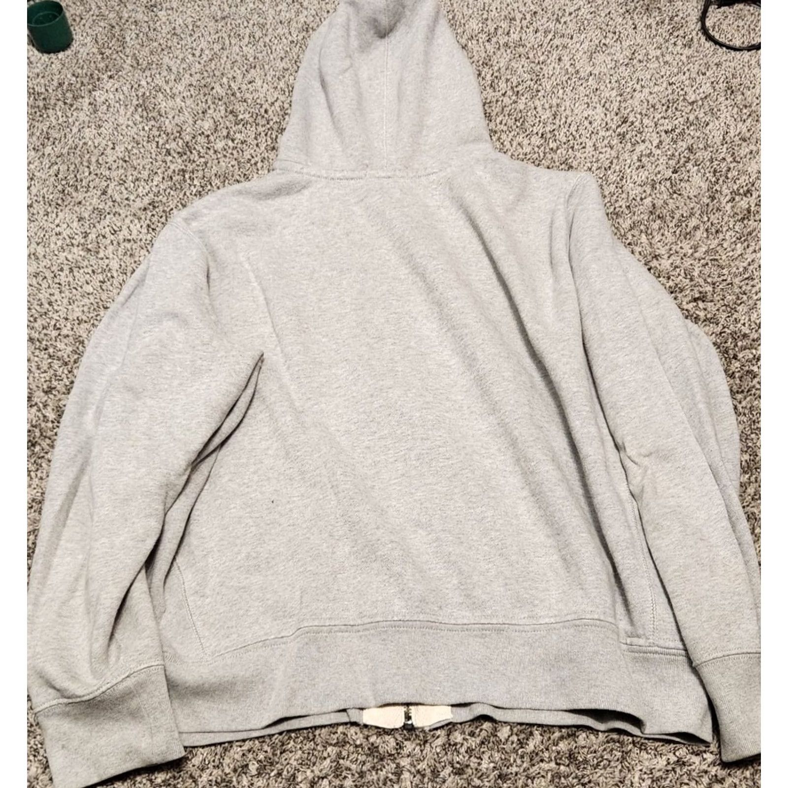 Polo Ralph Lauren Ralph Lauren Fleece Hoodie Adult XL Gray Burgundy-Pony Embroidered Zip Mens Size US XL / EU 56 / 4 - 4 Thumbnail