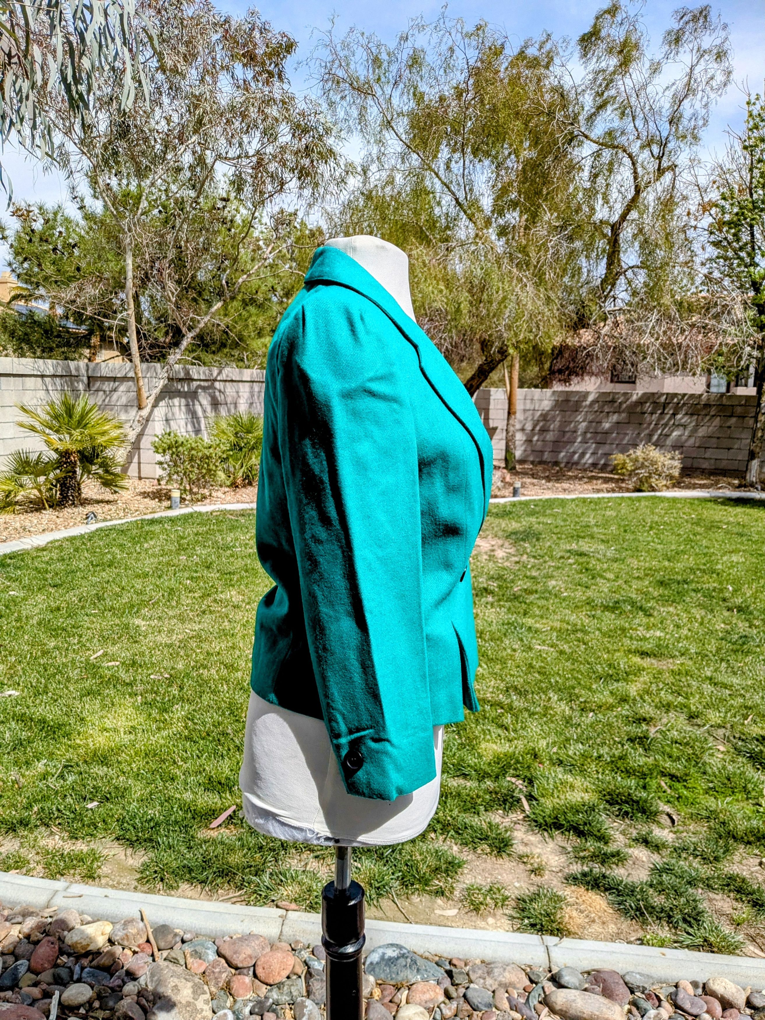 Vintage Peabody House Wool Blend Blazer Jacket+Briggs Pants Set Size M / US 6-8 / IT 42-44 - 5 Thumbnail