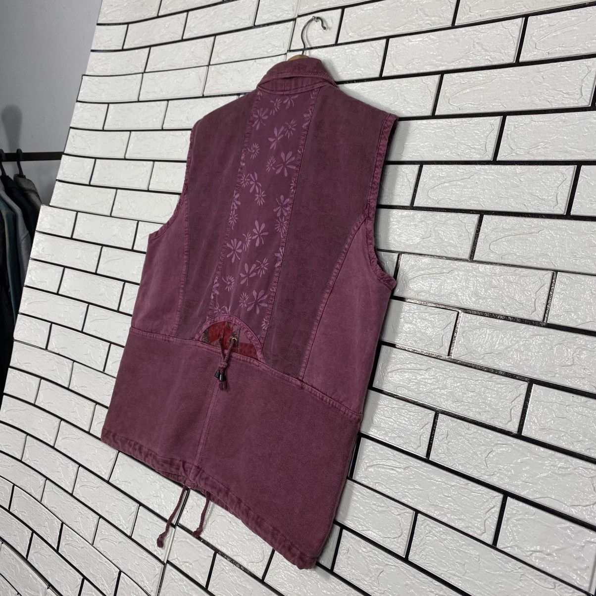 Japanese Brand 📌Patchwork Design Vest Jacket Unbranded Issey Miyake Size US M / EU 48-50 / 2 - 11 Thumbnail