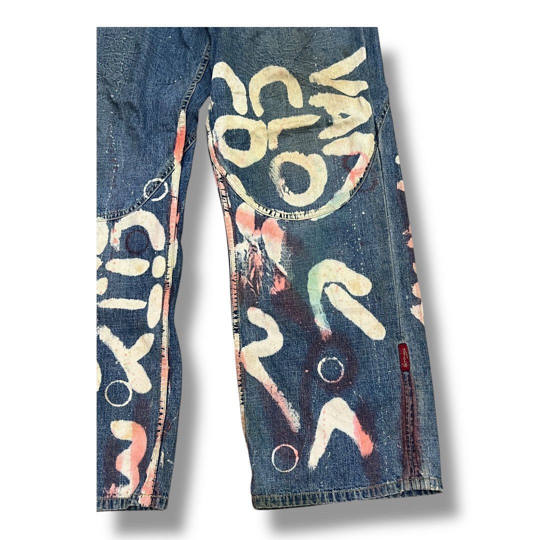 Designer × Japanese Brand VARCITY DISTRESSED JEANS DENIM Size US 34 / EU 50 - 18 Thumbnail