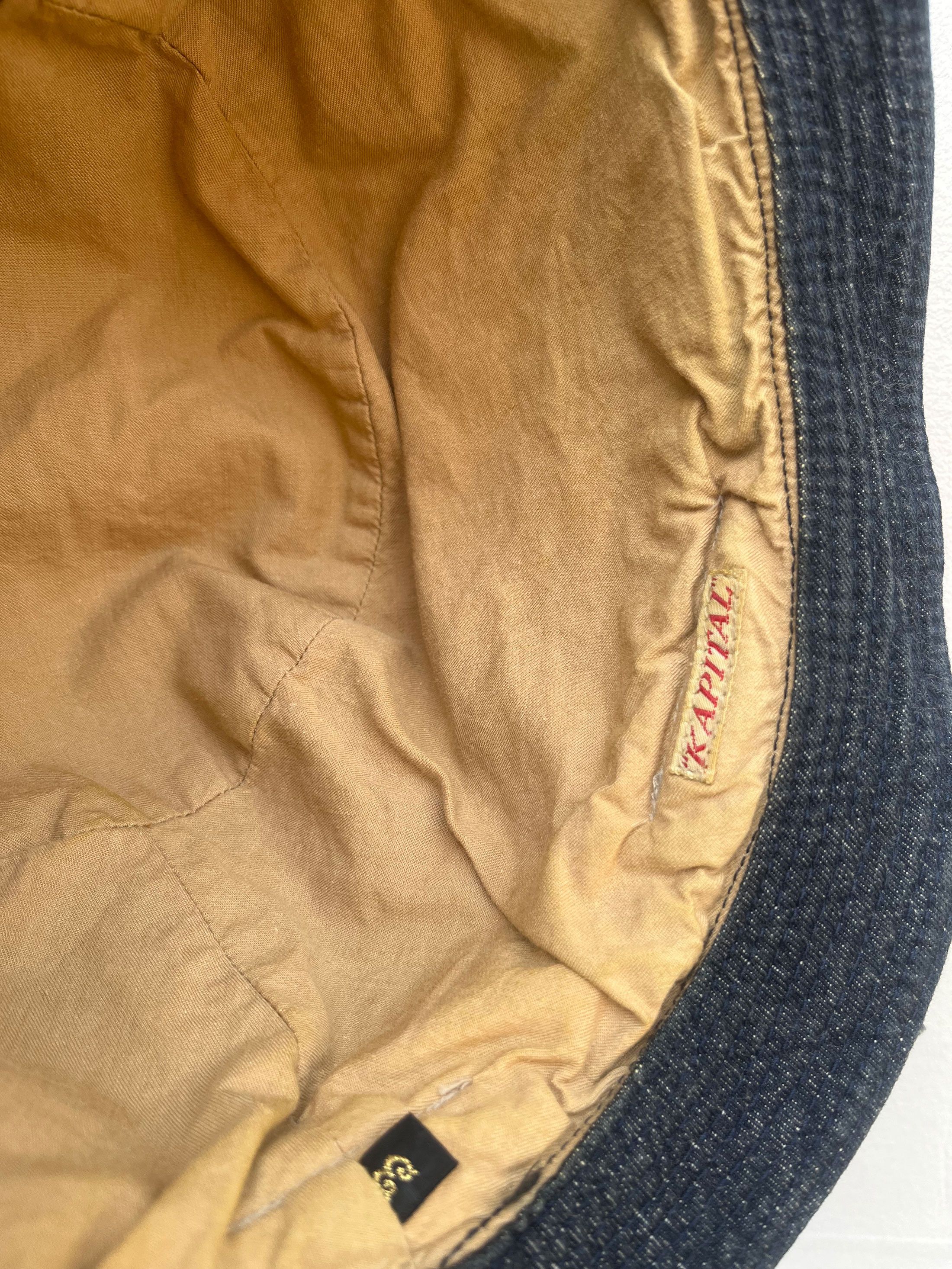 Kapital Kapital Bucket Cap Fabric Band Crafted Size ONE SIZE - 4 Thumbnail