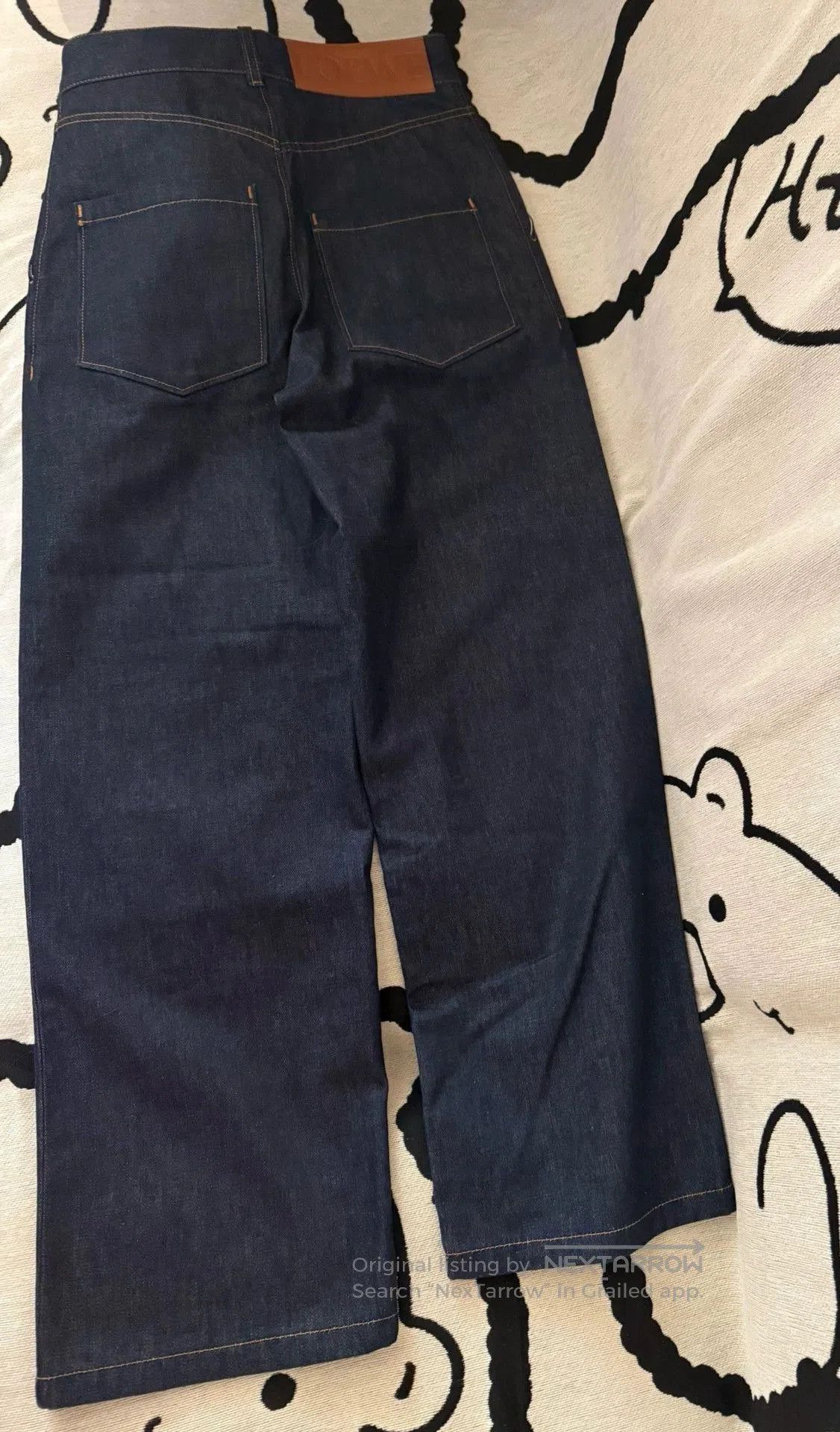 Loewe new loewe embroidered logo denim pants. Size US 34 / EU 50 - 5 Thumbnail