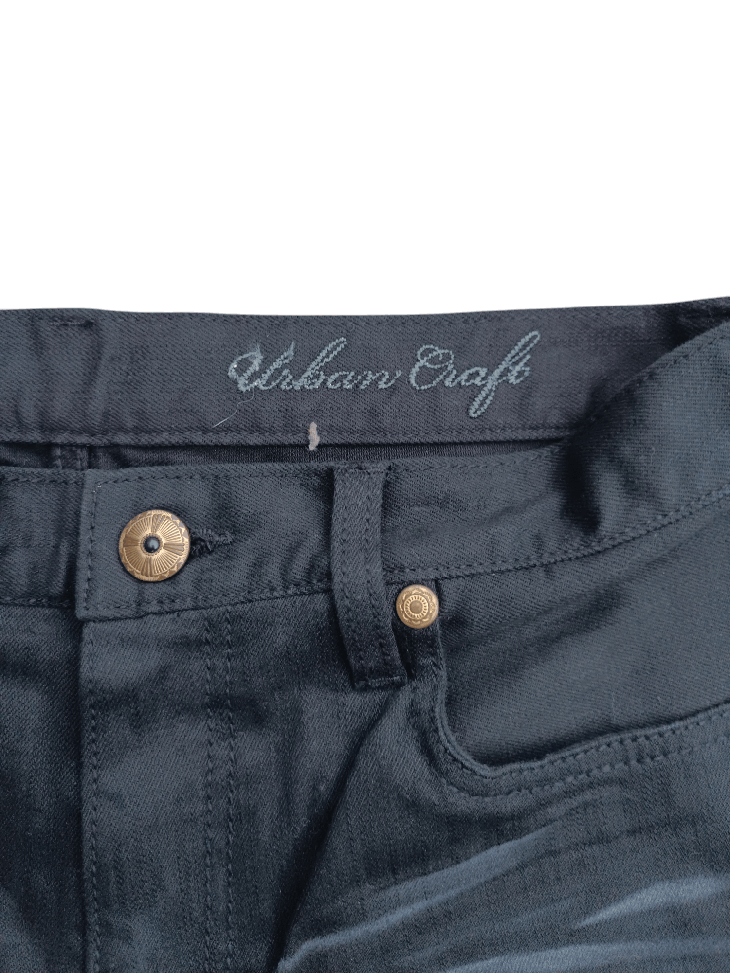 Japanese Brand 🔥FLARED Vintage 90s Urban Craft Clawmark Denim Size US 30 / EU 46 - 12 Thumbnail