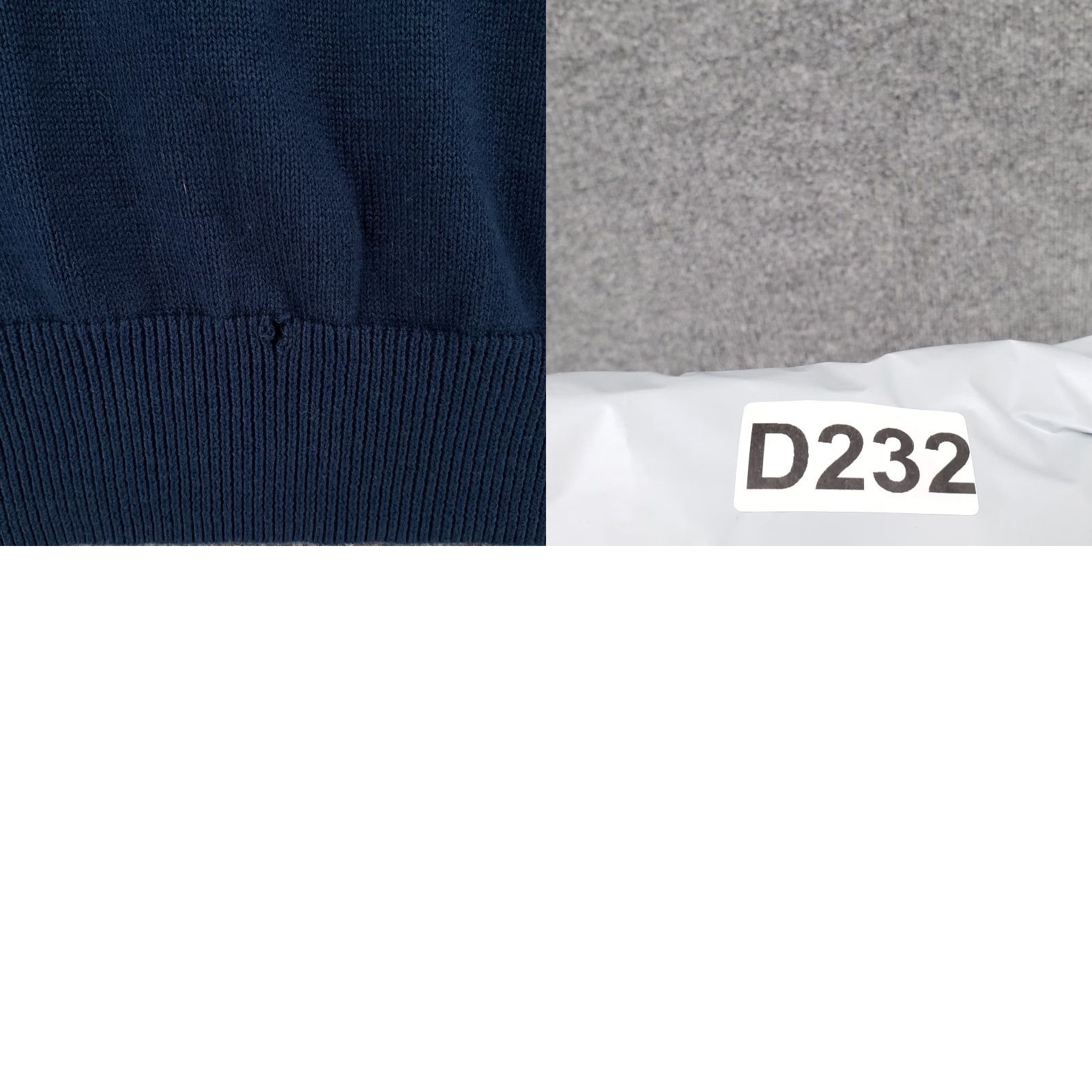 Express Express Mens XL Pullover Shirt Sweater Navy Blue V Neck Long Sleeve Golf Pullover Size US XL / EU 56 / 4 - 9 Thumbnail