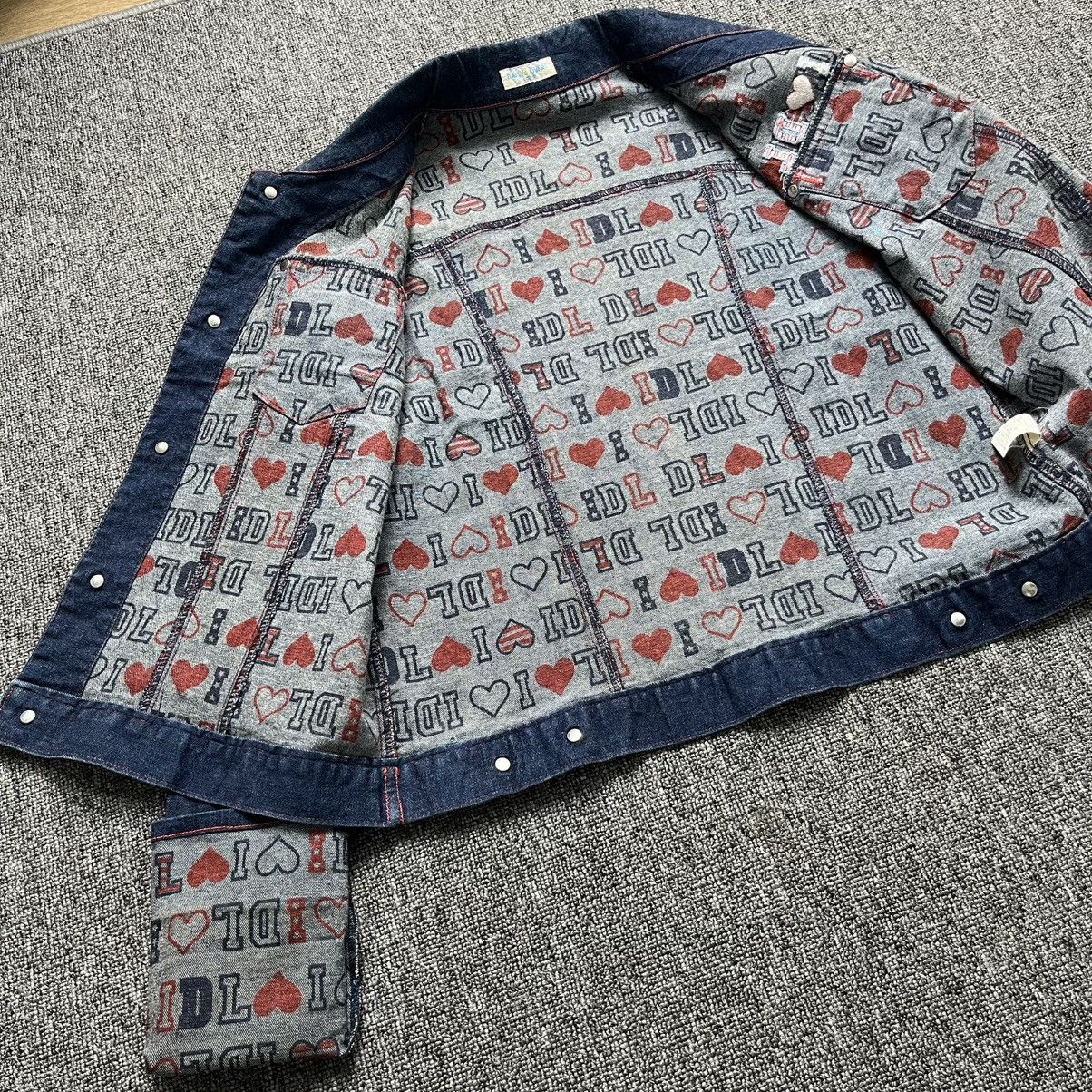 Super Lovers 2000s japanese daisy lovers Jacket denim Style Size L / US 10 / IT 46 - 2 Thumbnail