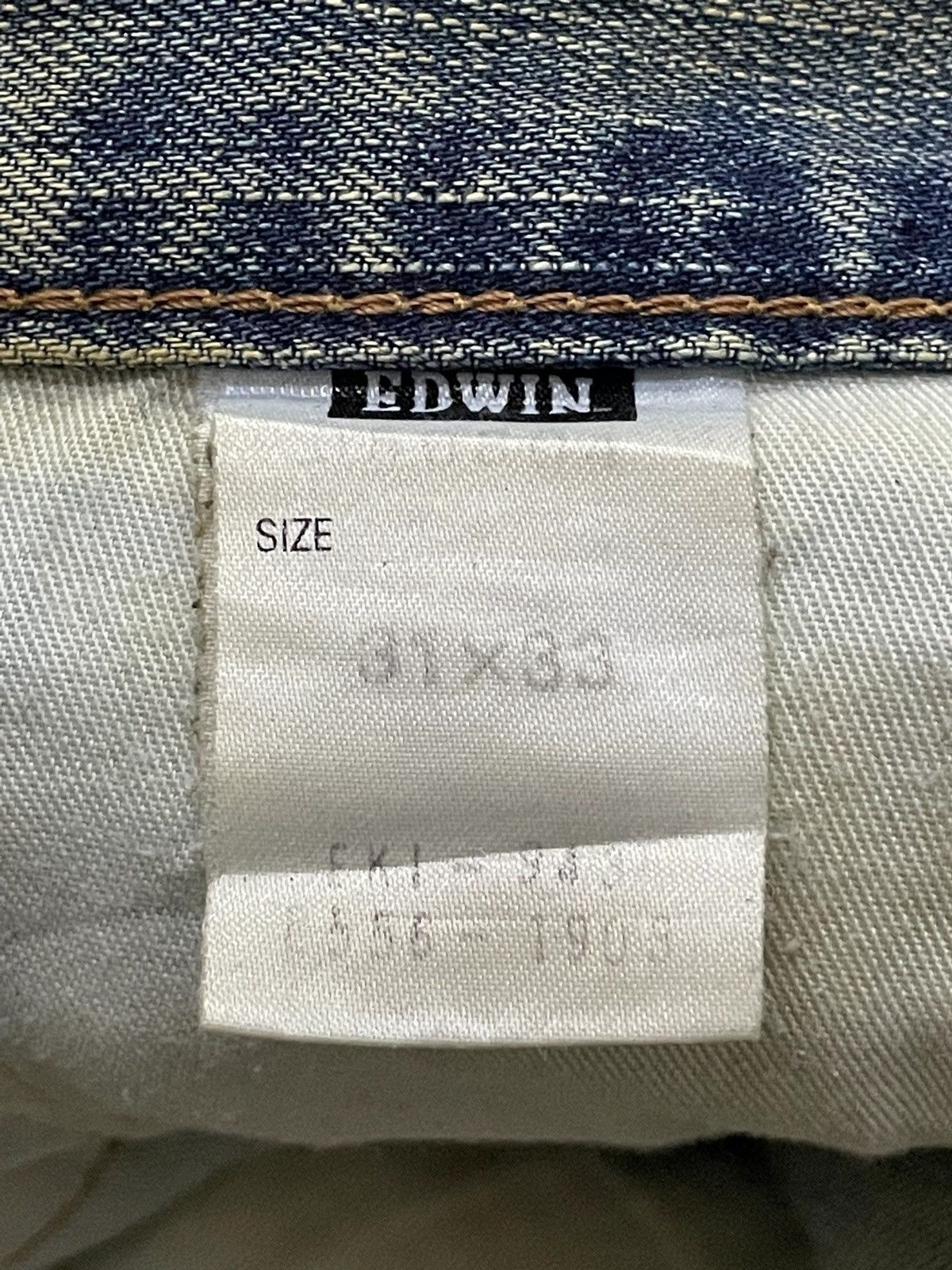 Edwin × Hysteric Glamour Edwin 503Z Muddy Wash Rusty Trashed Loose Jeans Size US 31 - 18 Thumbnail