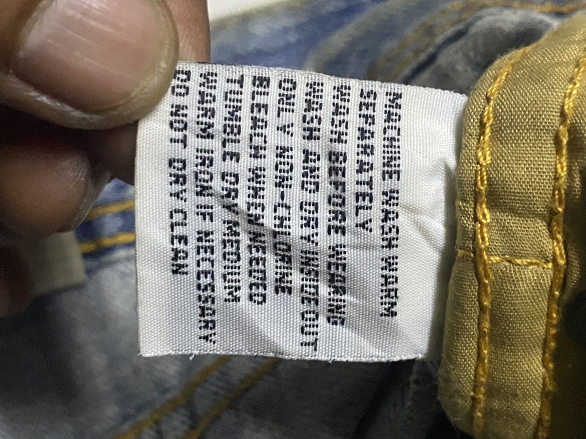 Pelle Pelle Vintage Pelle Pelle Mud Wash Embroidery Logo Straight Jeans Size US 32 / EU 48 - 20 Thumbnail