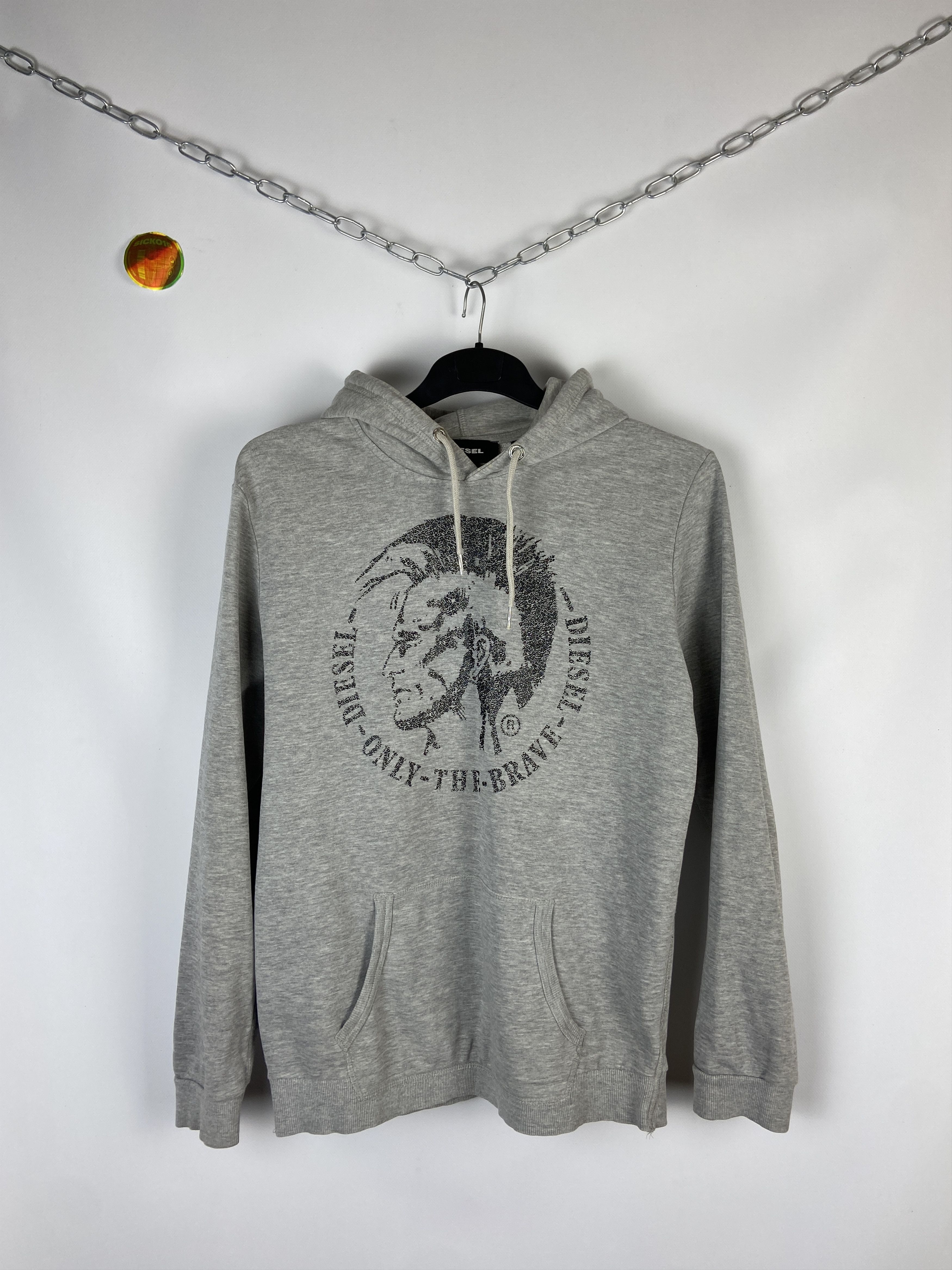 Diesel Vintage Diesel Hoodie Y2k Size US XL / EU 56 / 4 - 1 Thumbnail