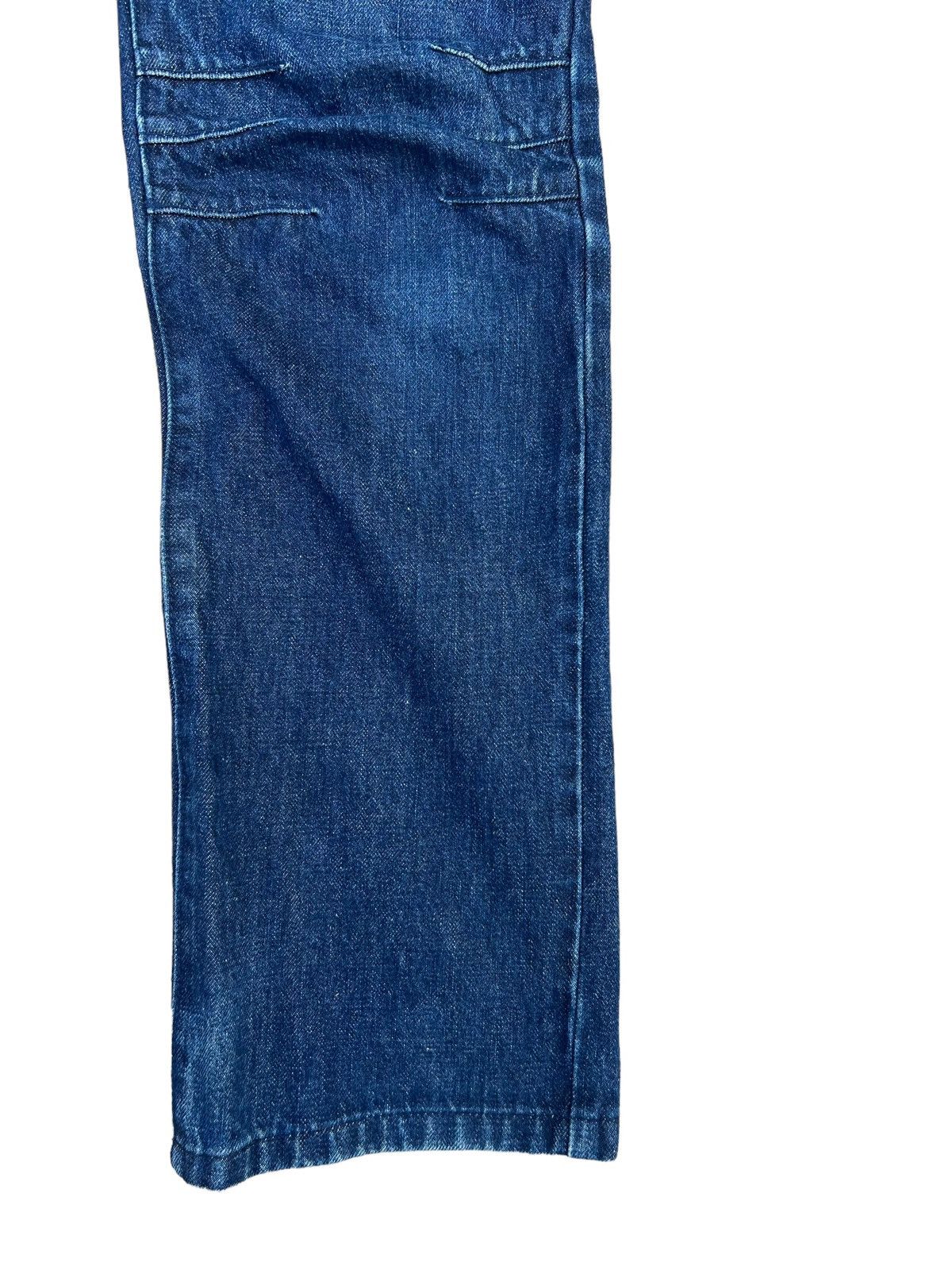 Vintage Vintage Yuji Yamada Furnishings Cinch Back Denim Jeans Size US 30 / EU 46 - 10 Thumbnail