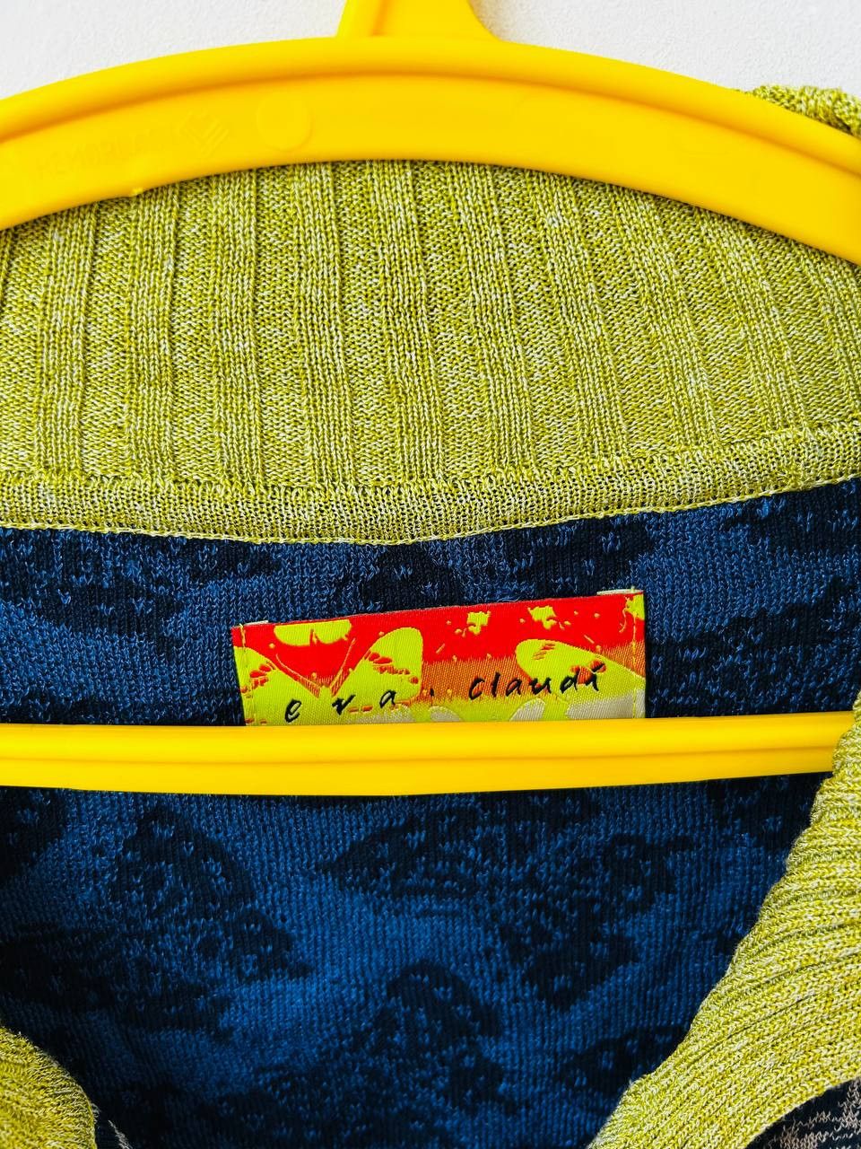 Vintage Eva Claudi cardigan #197 Size L / US 10 / IT 46 - 2 Thumbnail