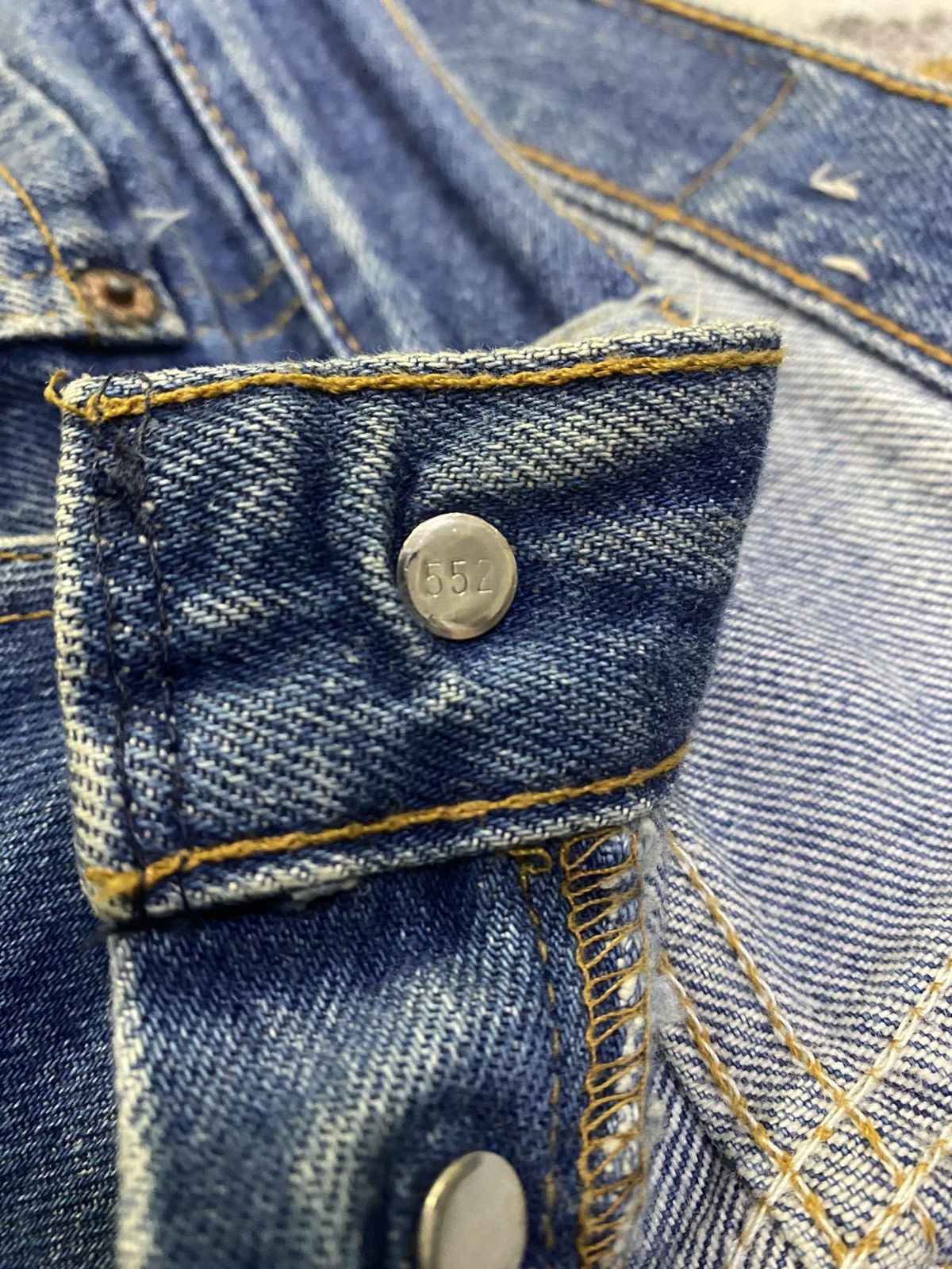 Levi's × Vintage Vintage Levi’s 501 Patchwork Repaired Jeans Size US 32 / EU 48 - 18 Thumbnail