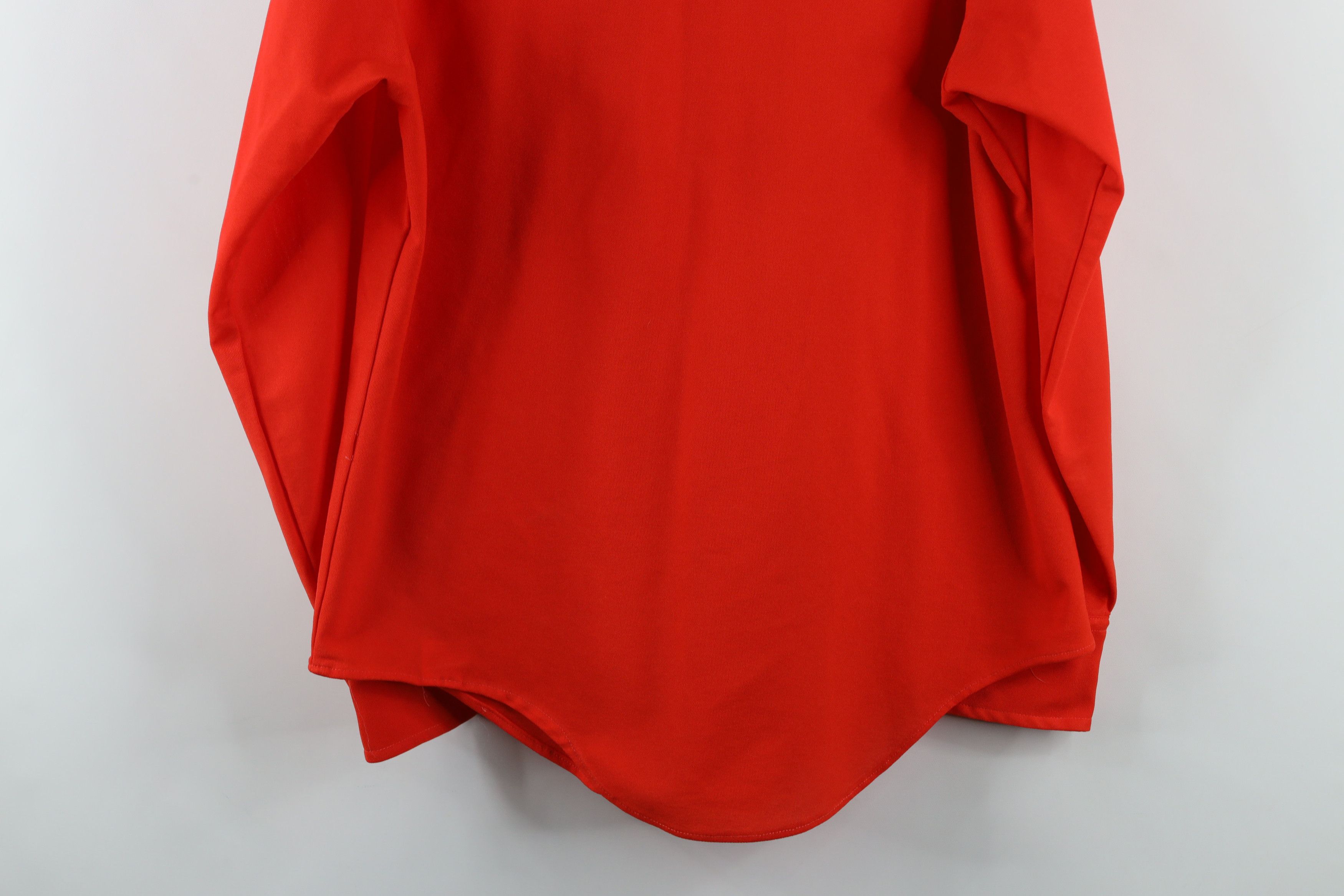 Vintage Vintage 60s 70s Streetwear Collared Button Shirt Red USA Size US M / EU 48-50 / 2 - 11 Thumbnail
