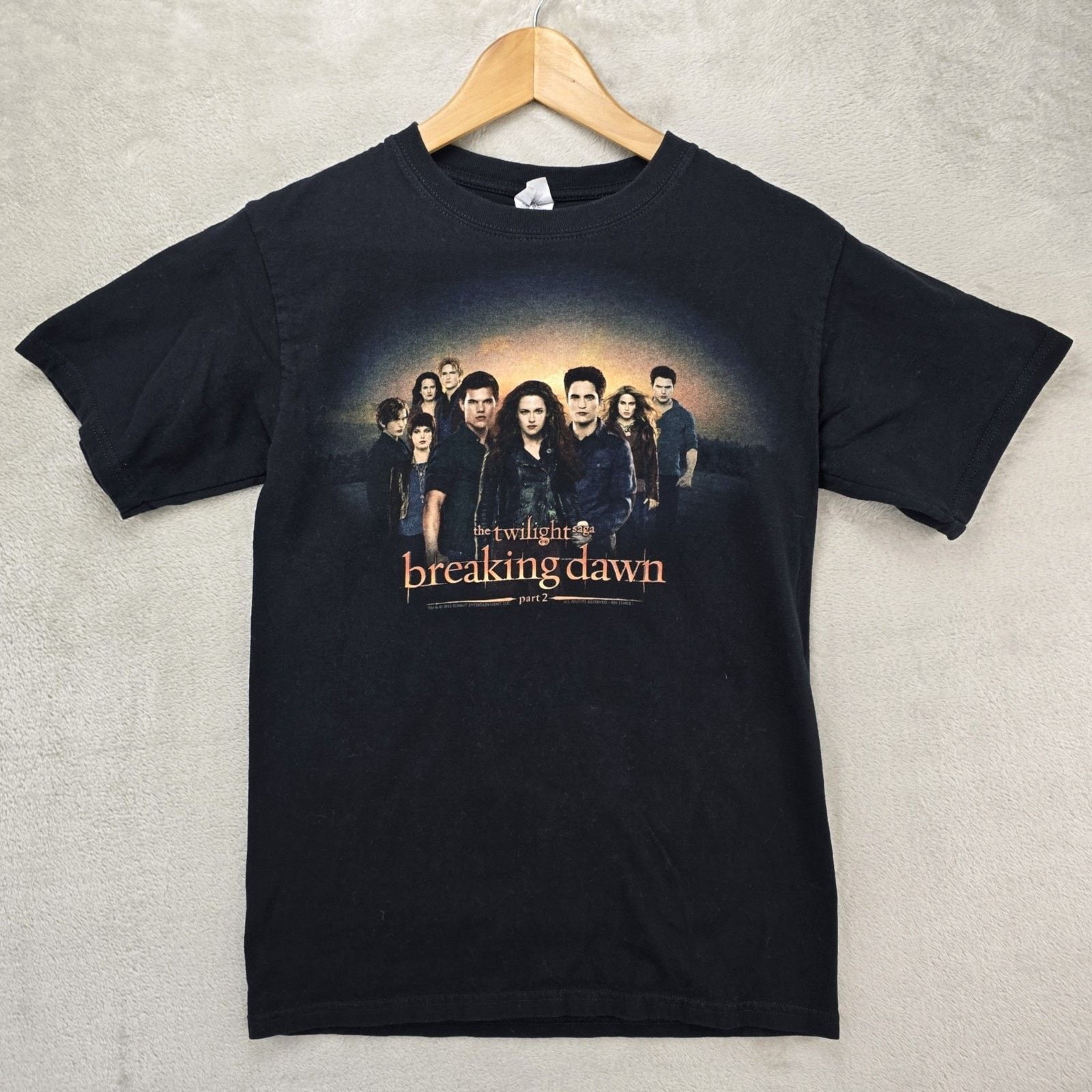 Anvil Twilight Breaking Dawn Part 2 Shirt Small Bella Edward Y2K Size S / US 4 / IT 40 - 1 Thumbnail